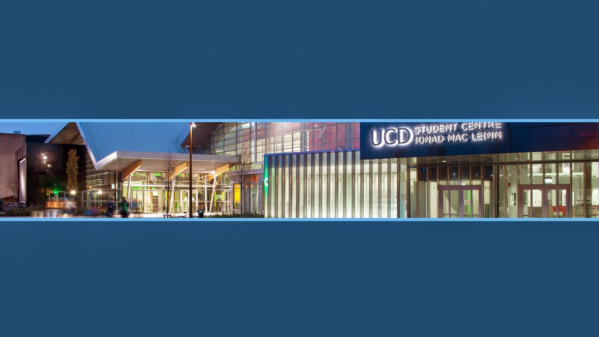 UCD - University College Dublin YouTube banner