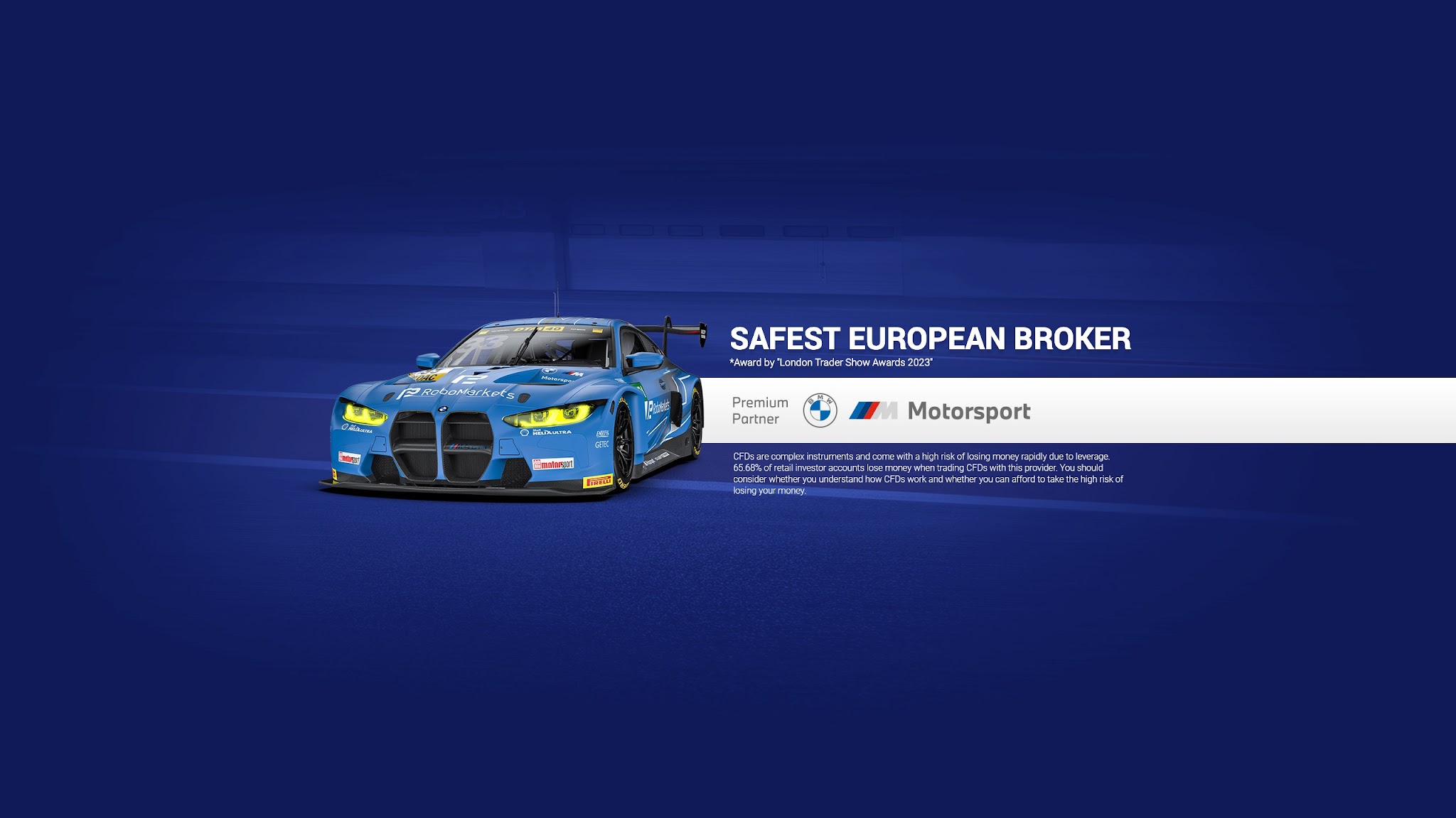 RoboMarkets YouTube banner