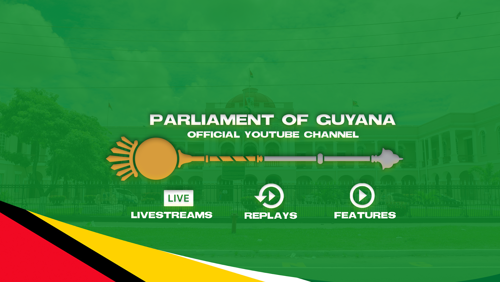 Parliament of Guyana YouTube banner