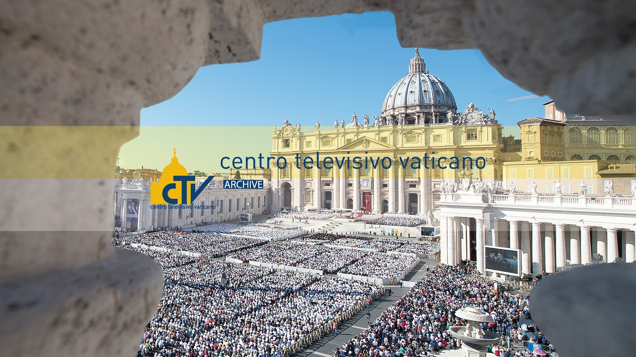 Centro Televisivo Vaticano - Archivio YouTube banner