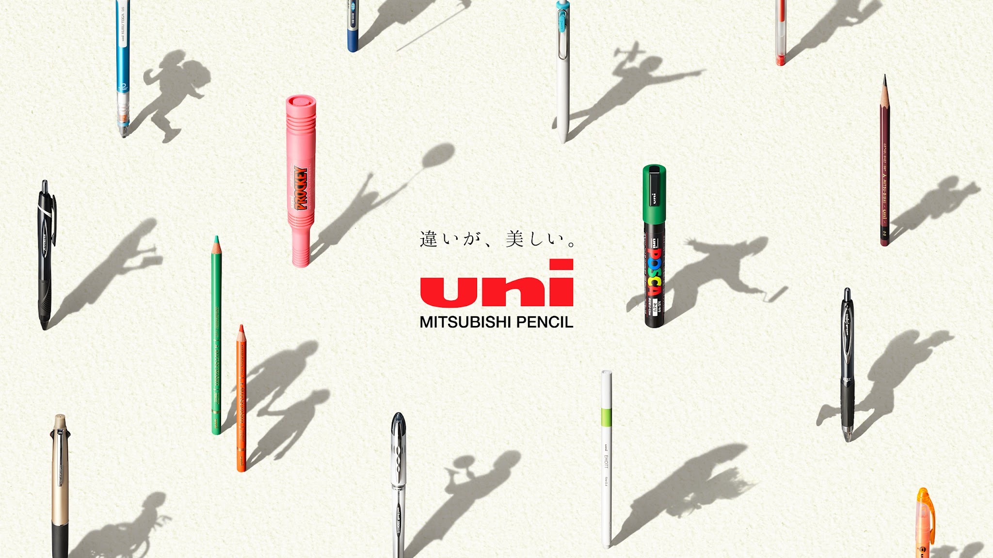 三菱鉛筆公式チャンネル YouTube banner
