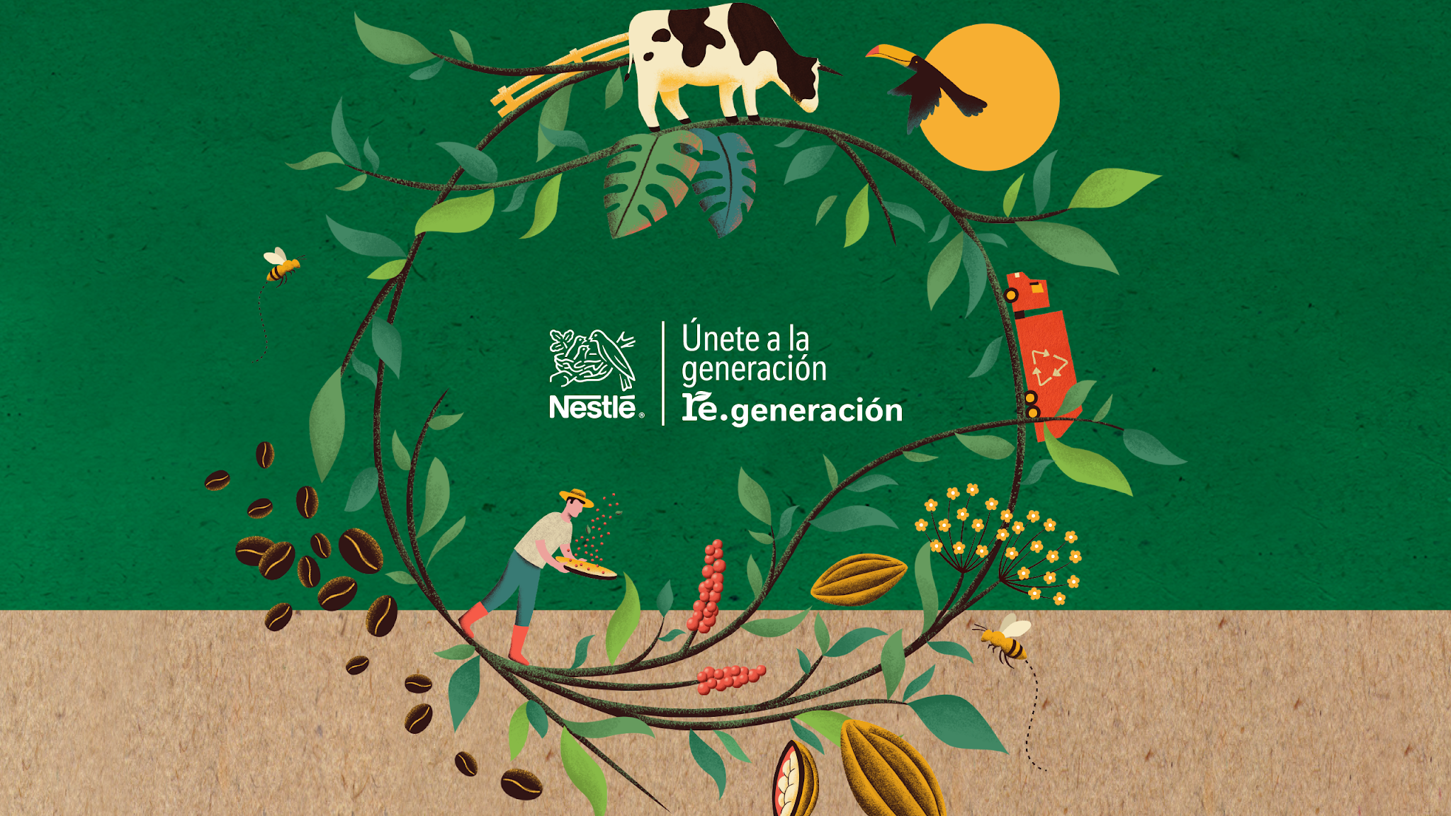 Nestlé México YouTube banner