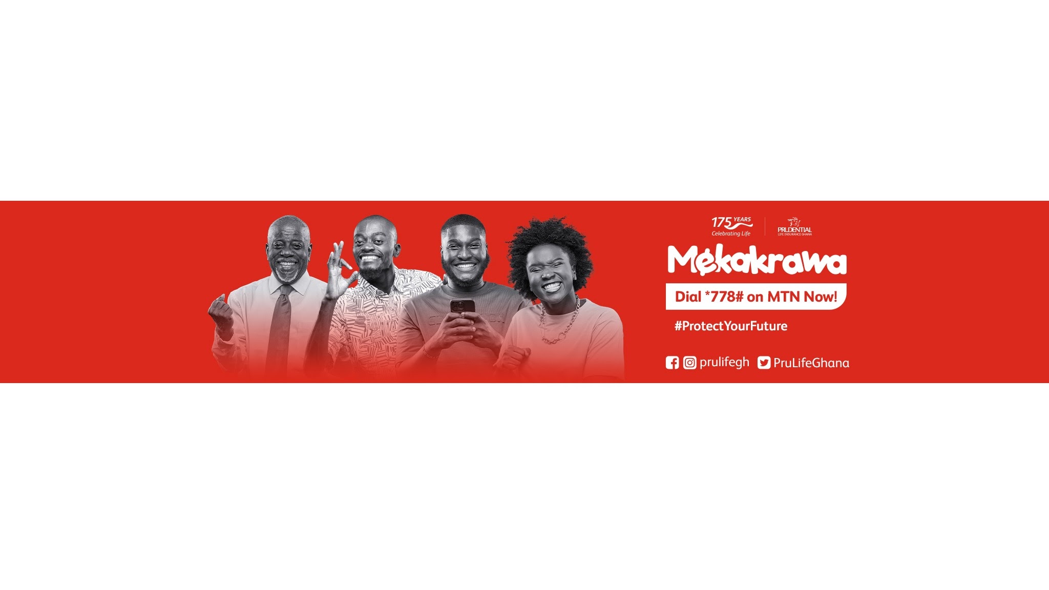 Prudential Life Insurance Ghana YouTube banner