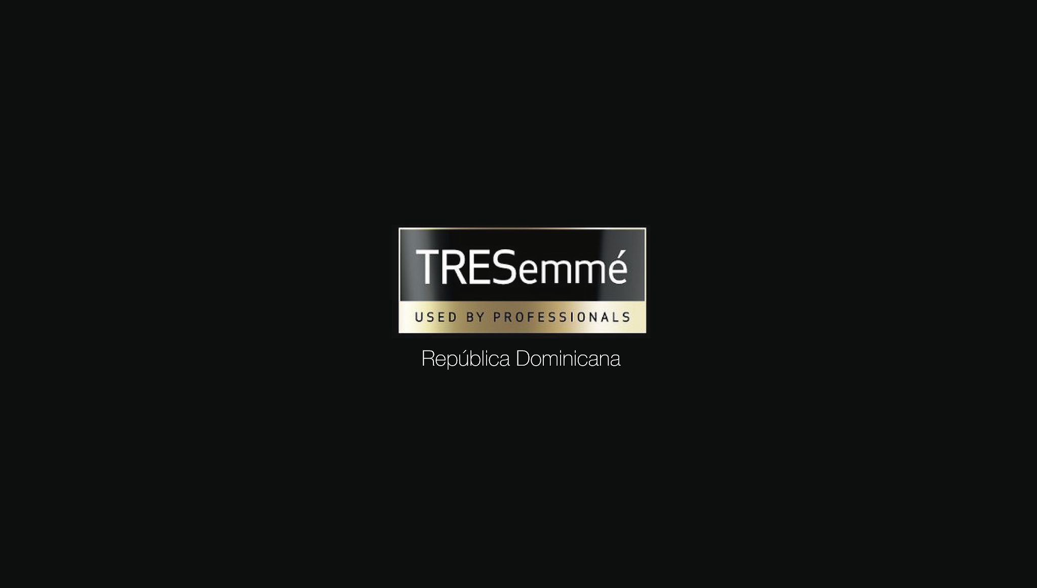Tresemmé República Dominicana YouTube banner