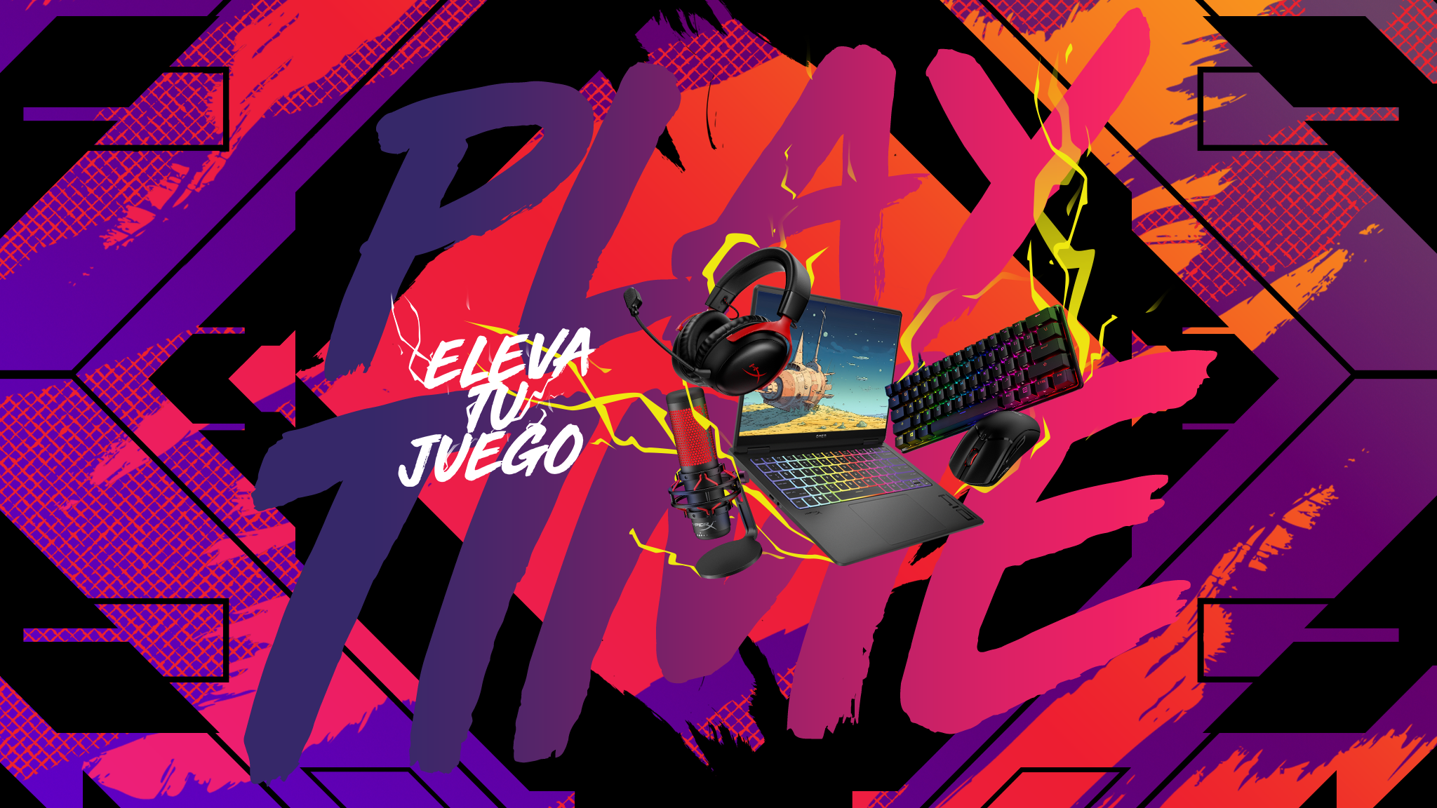 HyperX LATAM YouTube banner