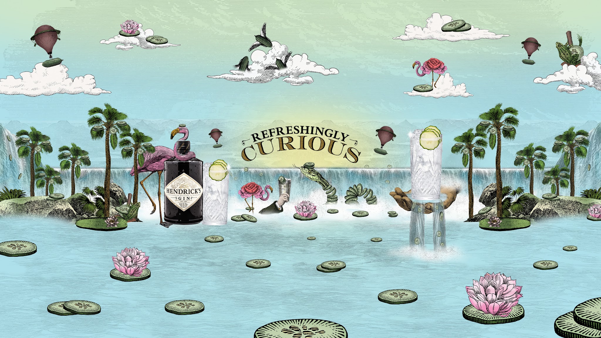 Hendrick's Gin YouTube banner
