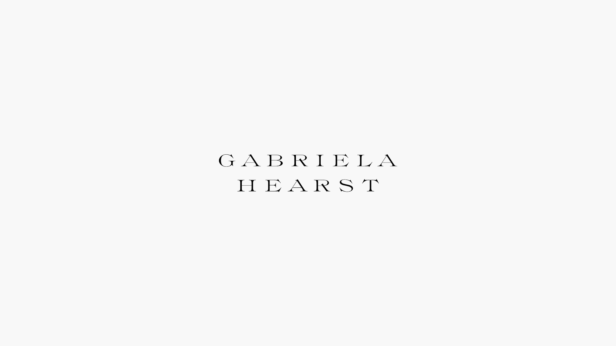Gabriela Hearst YouTube banner