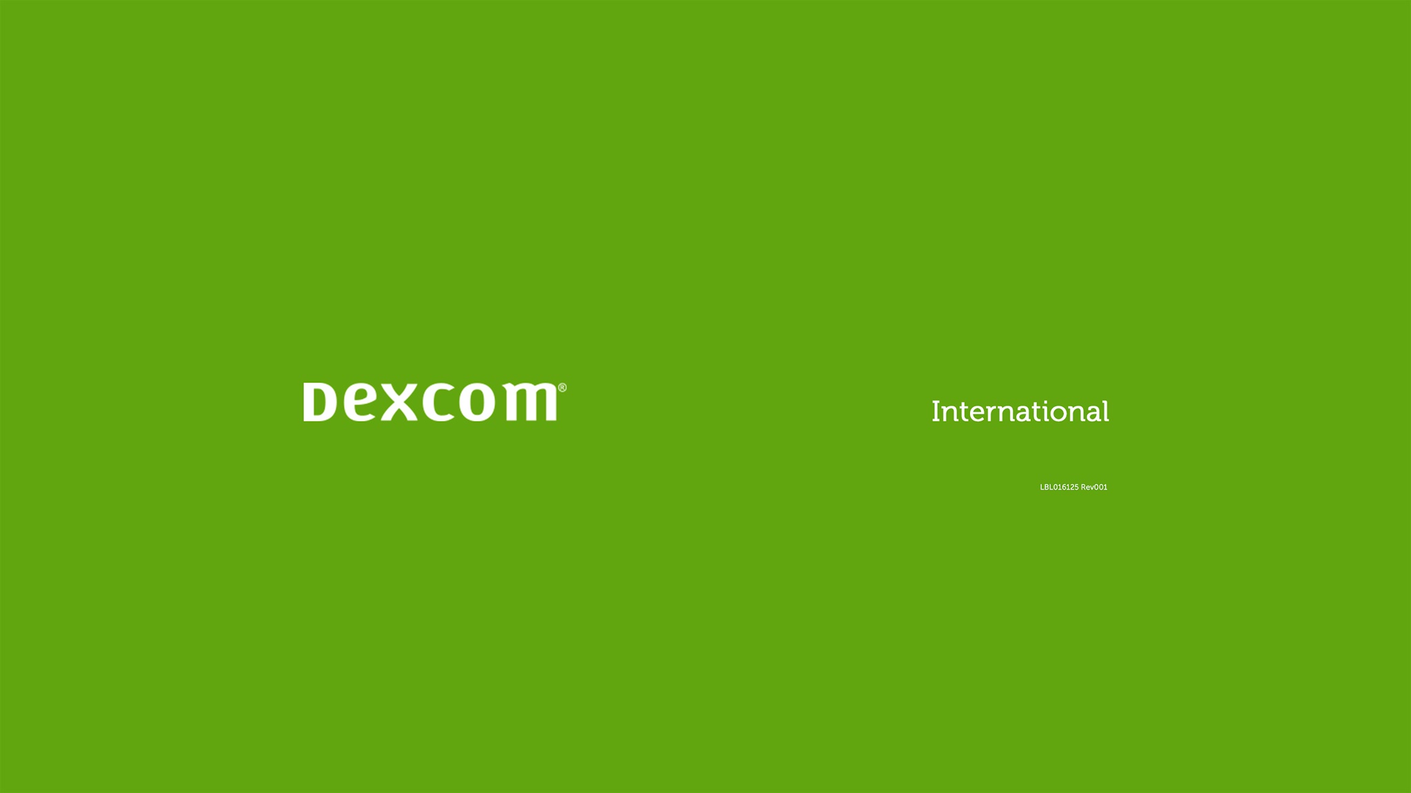 Dexcom International YouTube banner