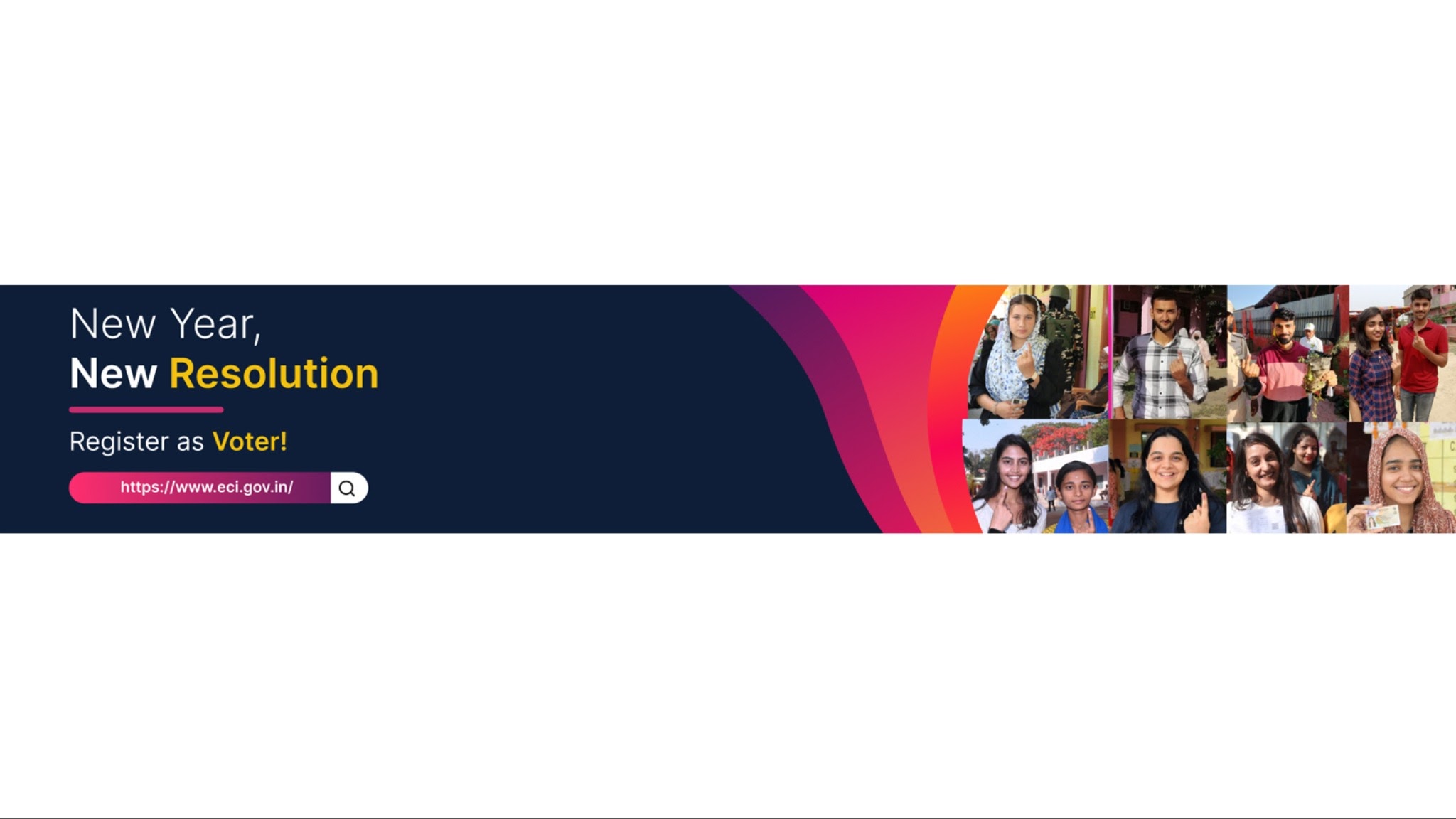 Election Commission of India YouTube banner