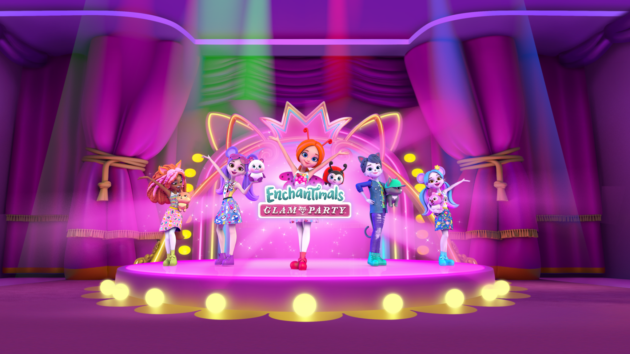 Enchantimals Latinoamérica YouTube banner