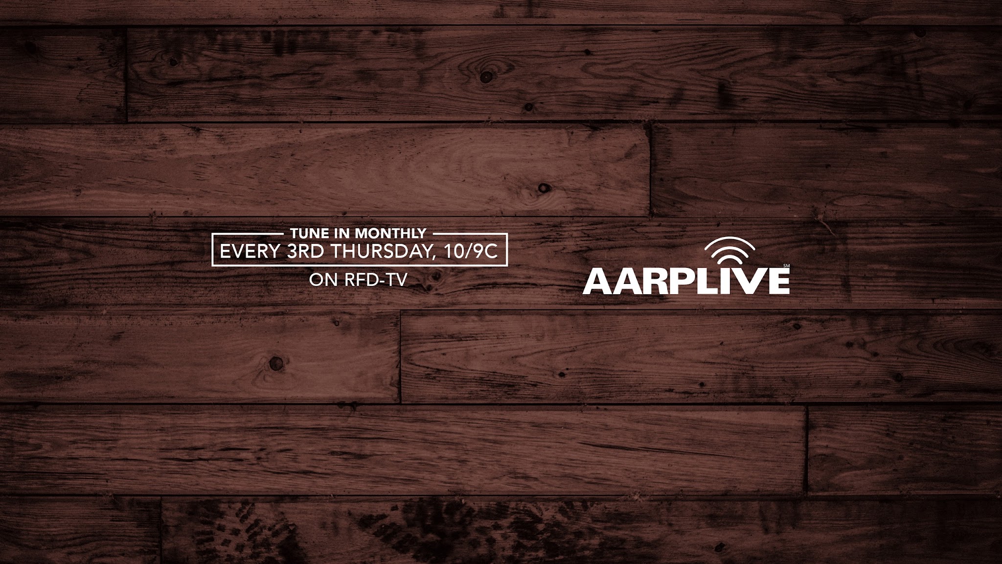 AARP Live YouTube banner