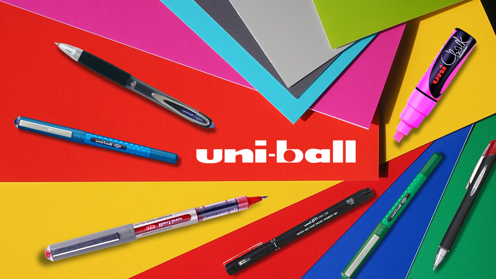uni-ball YouTube banner