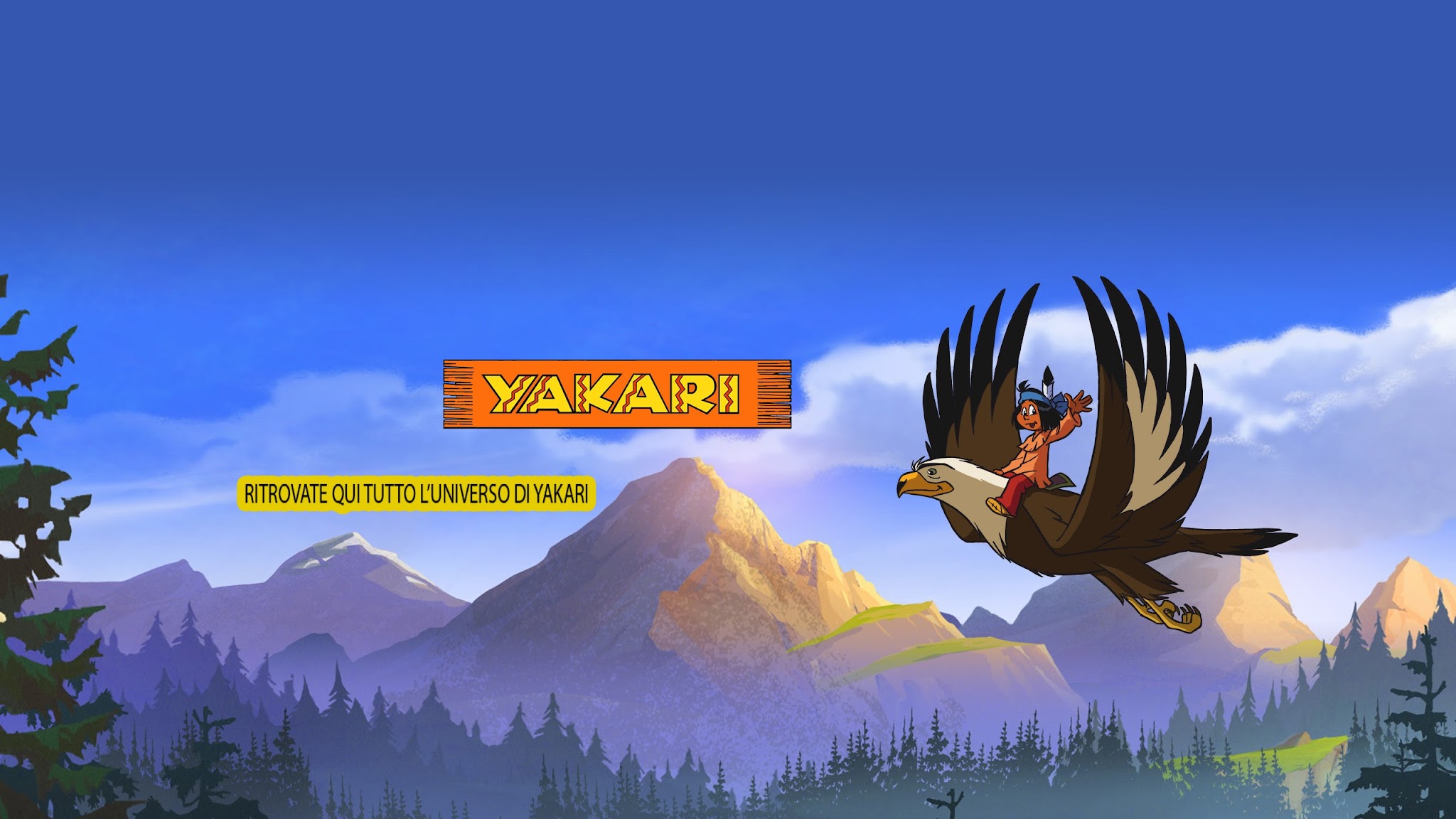 YAKARI ITALIANO UFFICIALE 🇮🇹 YouTube banner