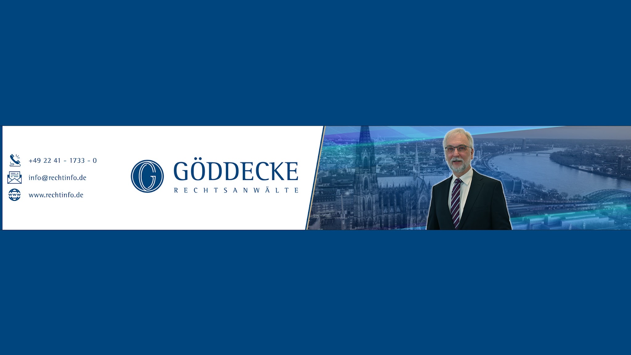 GÖDDECKE RECHTSANWÄLTE YouTube banner