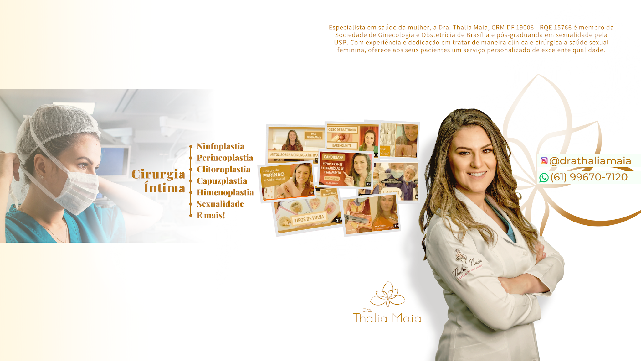 Dra. Thalia Maia - Cirurgia Íntima YouTube banner