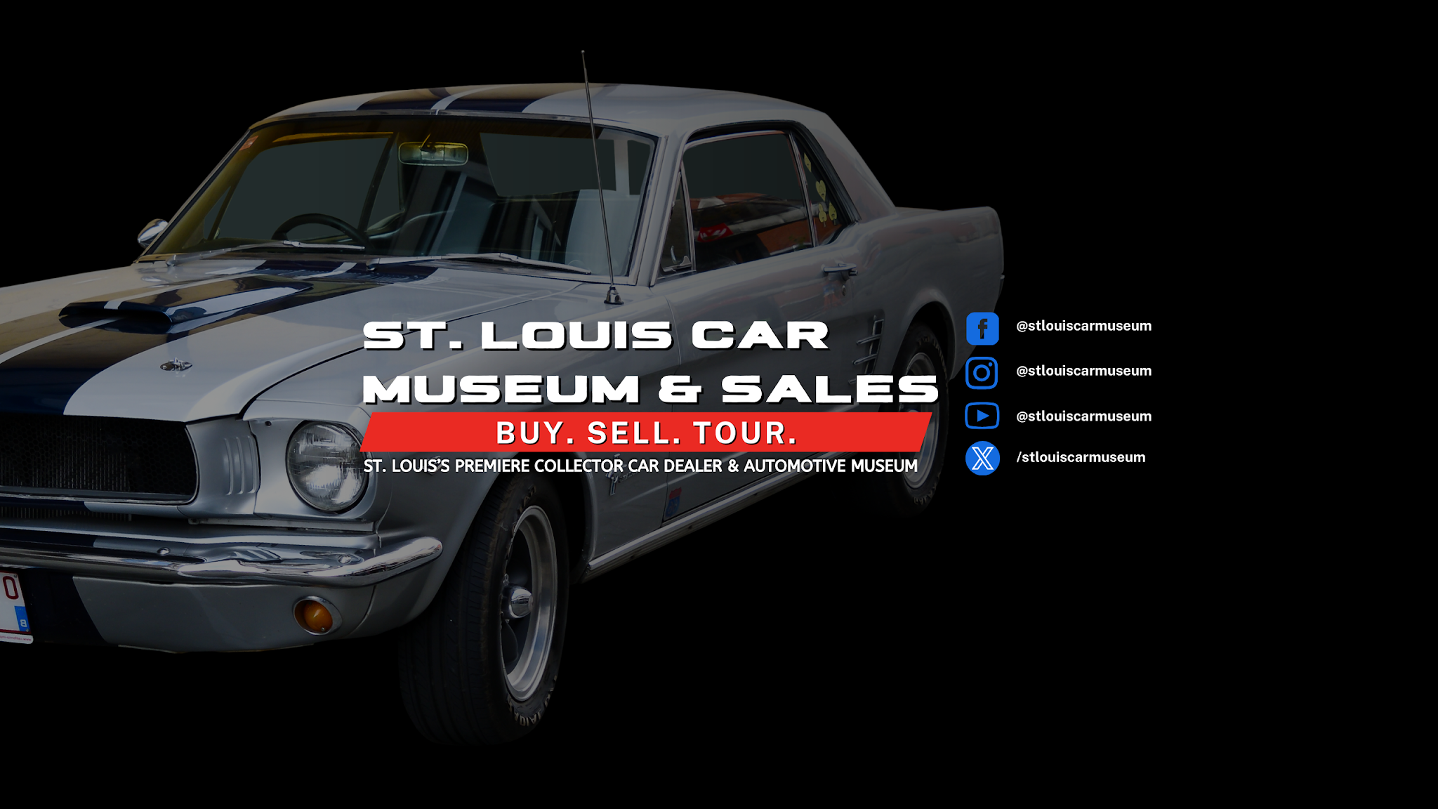 St. Louis Car Museum & Sales YouTube banner