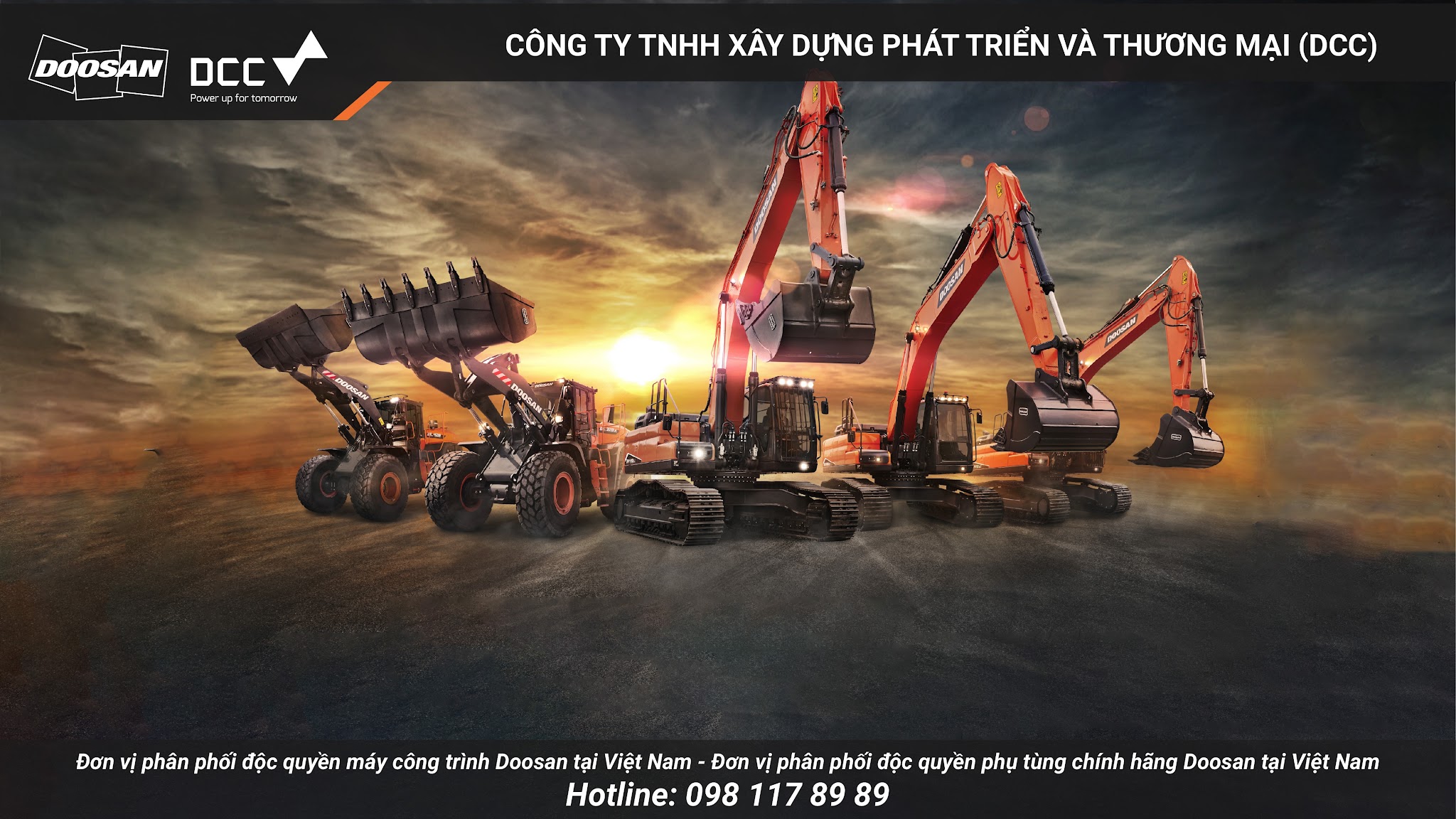 Máy xúc Develon Việt Nam YouTube banner