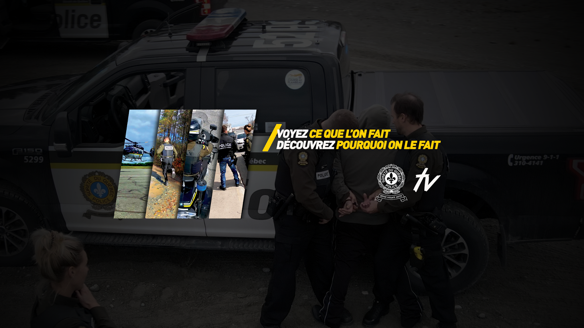SQtv - Sûreté du Québec YouTube banner