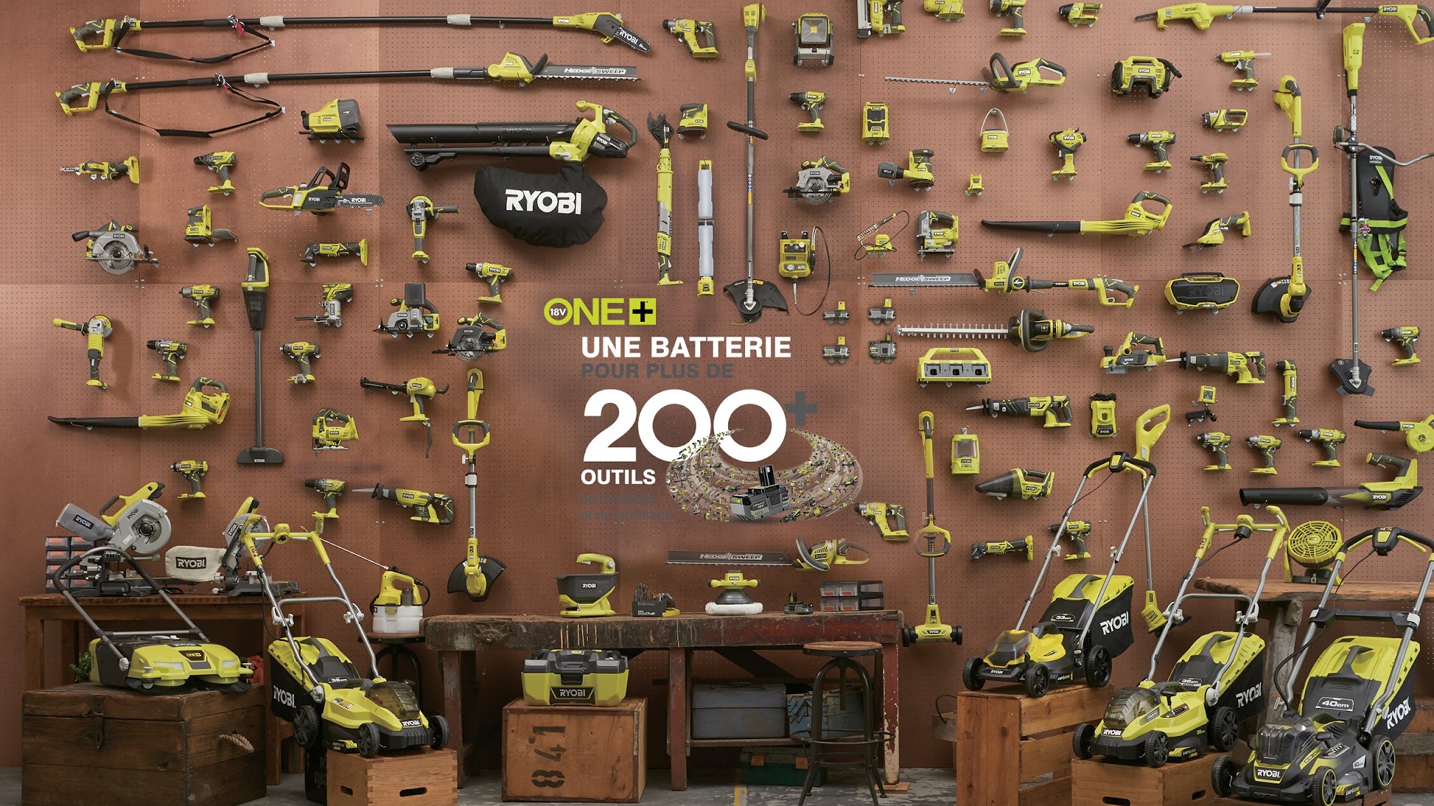 RYOBI® France YouTube banner