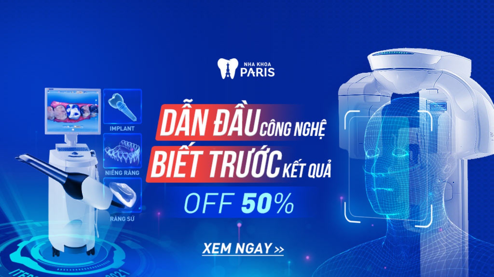 Nha khoa Paris YouTube banner