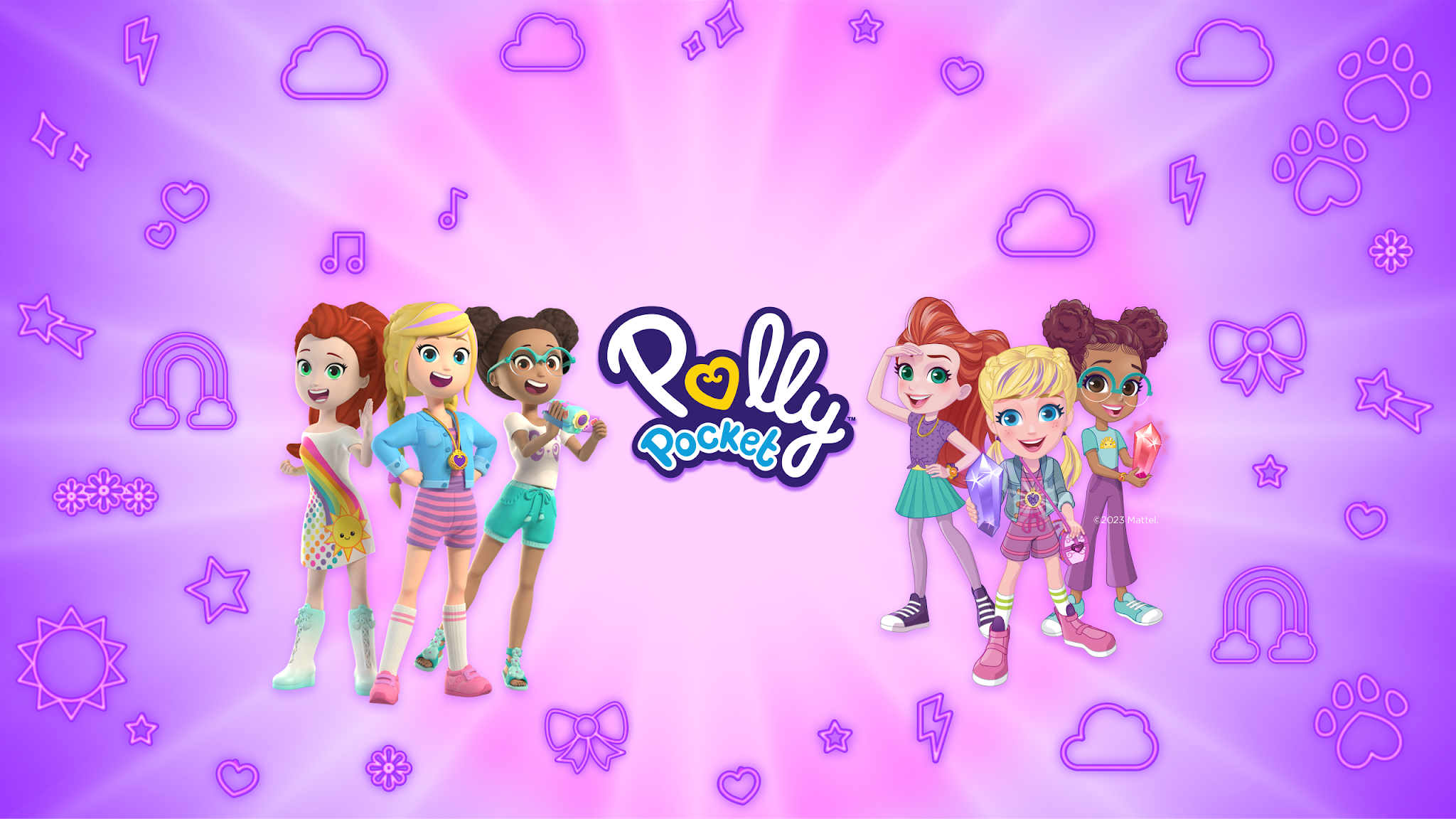 Polly Pocket Português YouTube banner