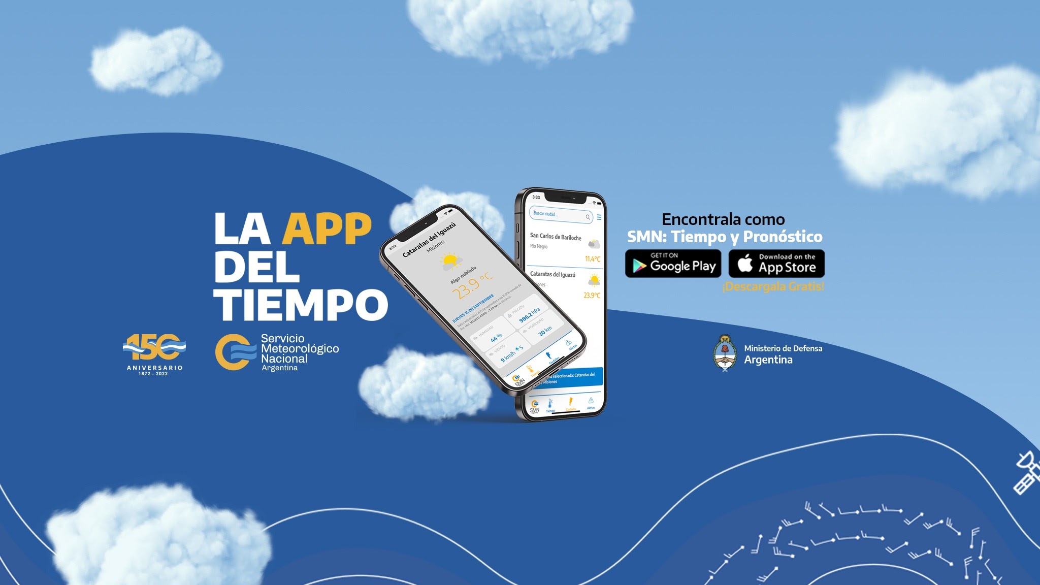 Servicio Meteorológico Nacional Argentina YouTube banner