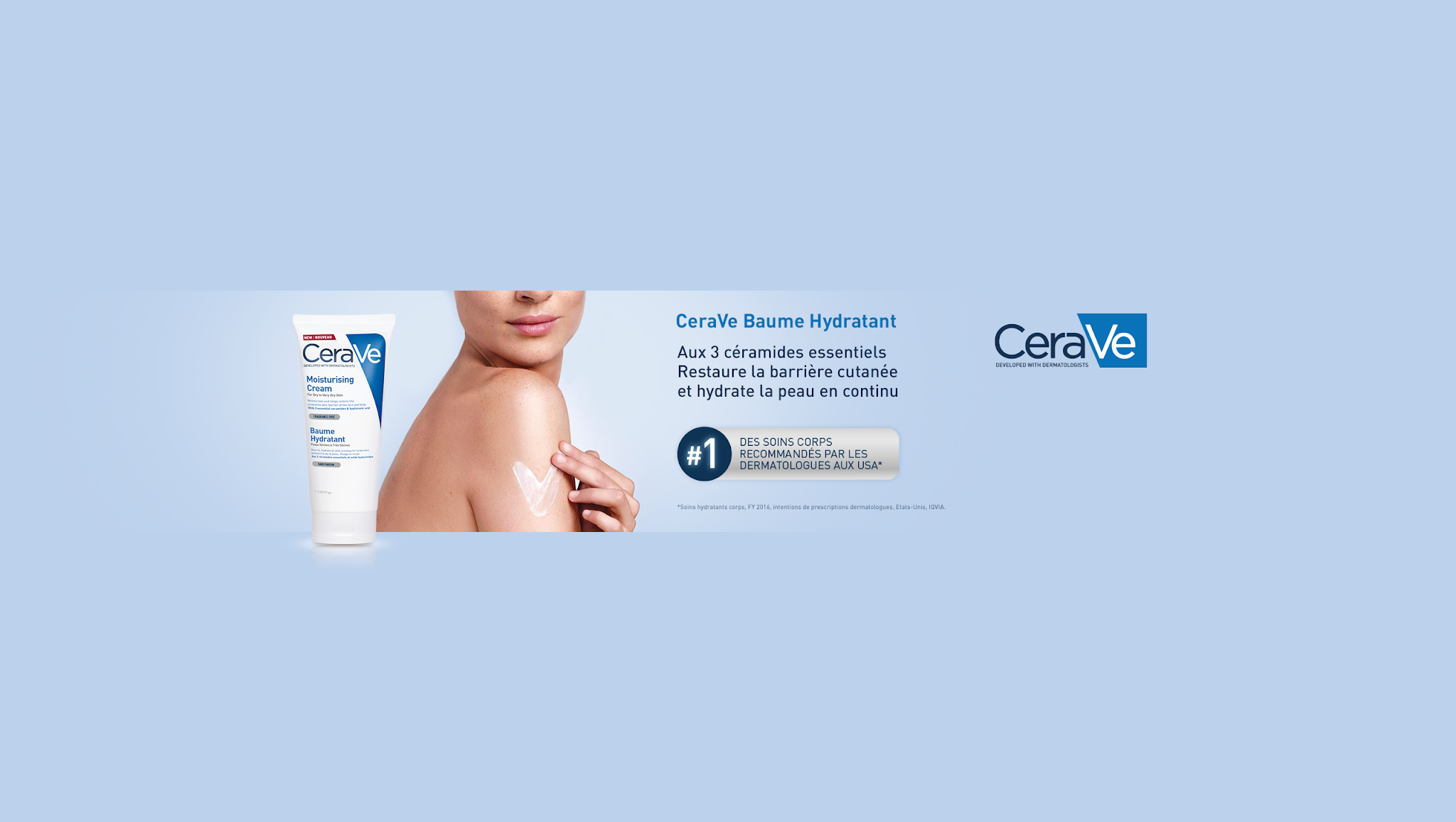 Cerave France YouTube banner