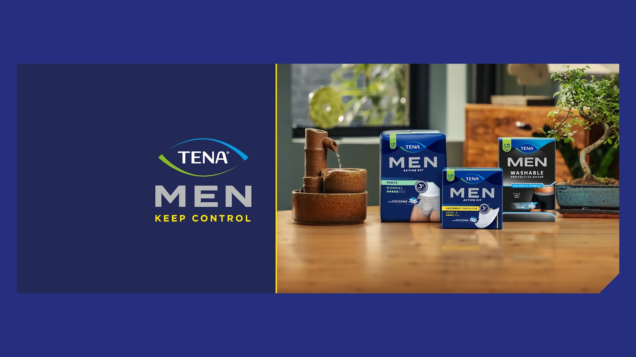 TENA MEN YouTube banner
