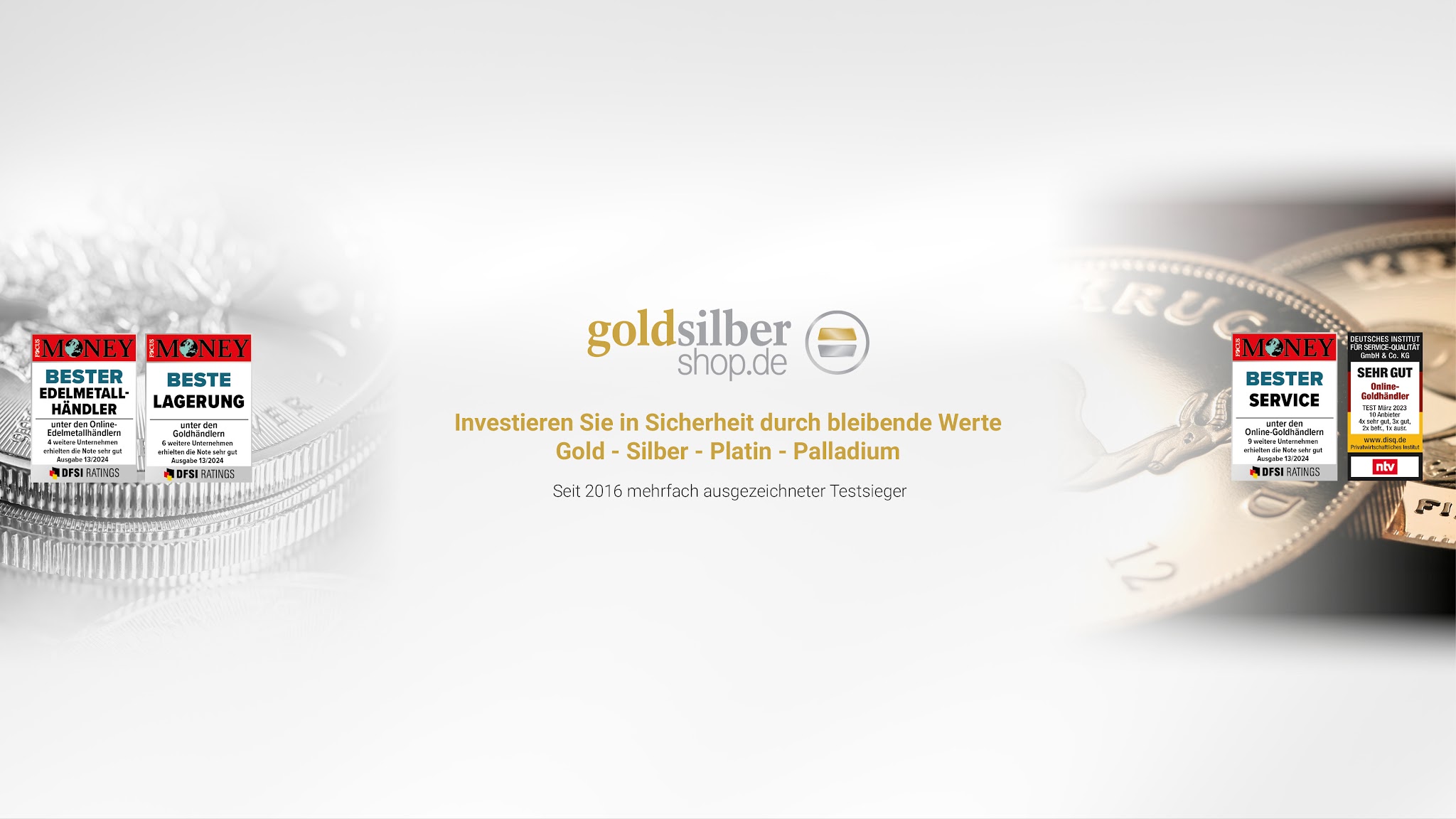 GoldSilberShop.de YouTube banner
