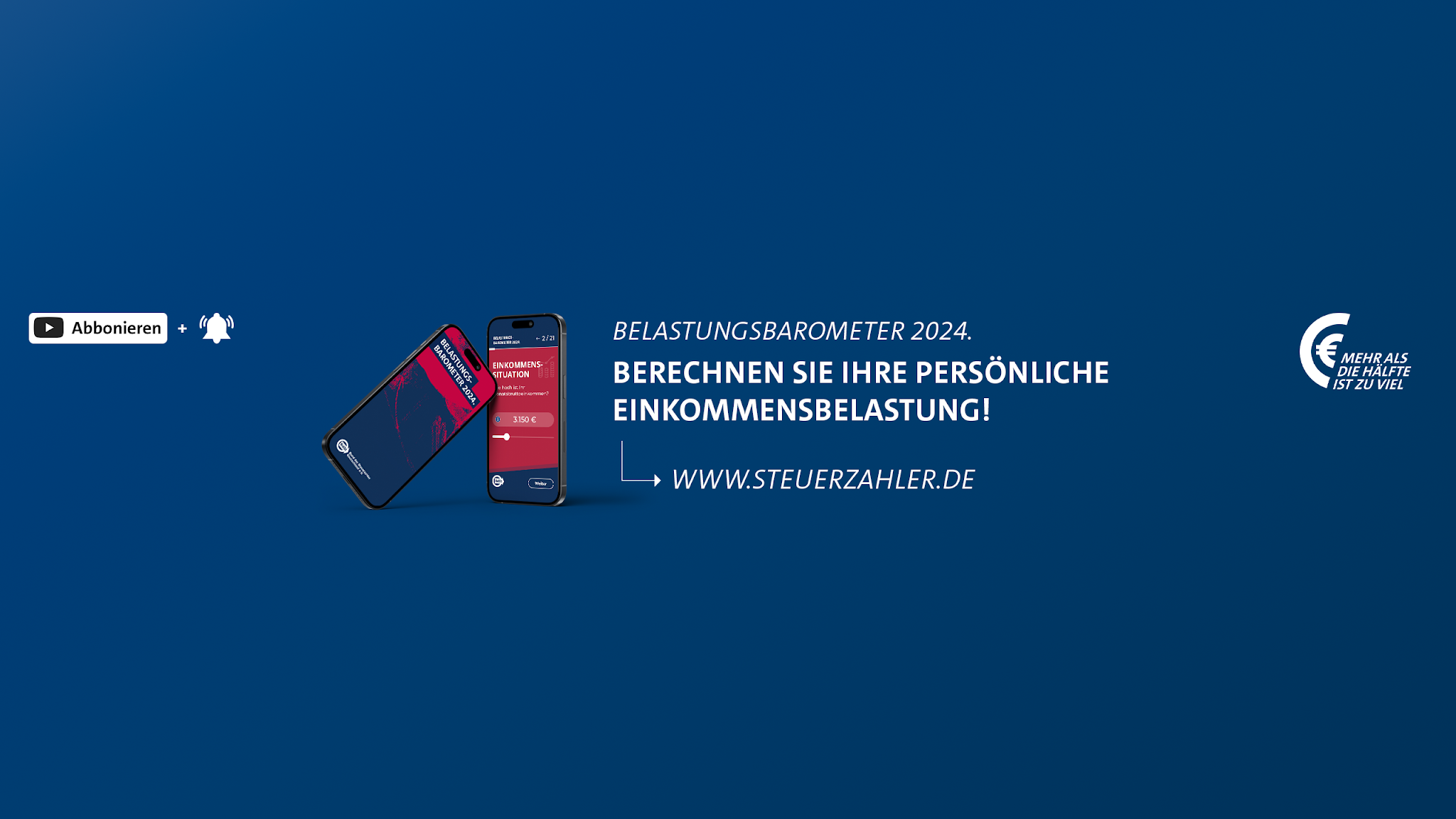 Bund der Steuerzahler Deutschland YouTube banner