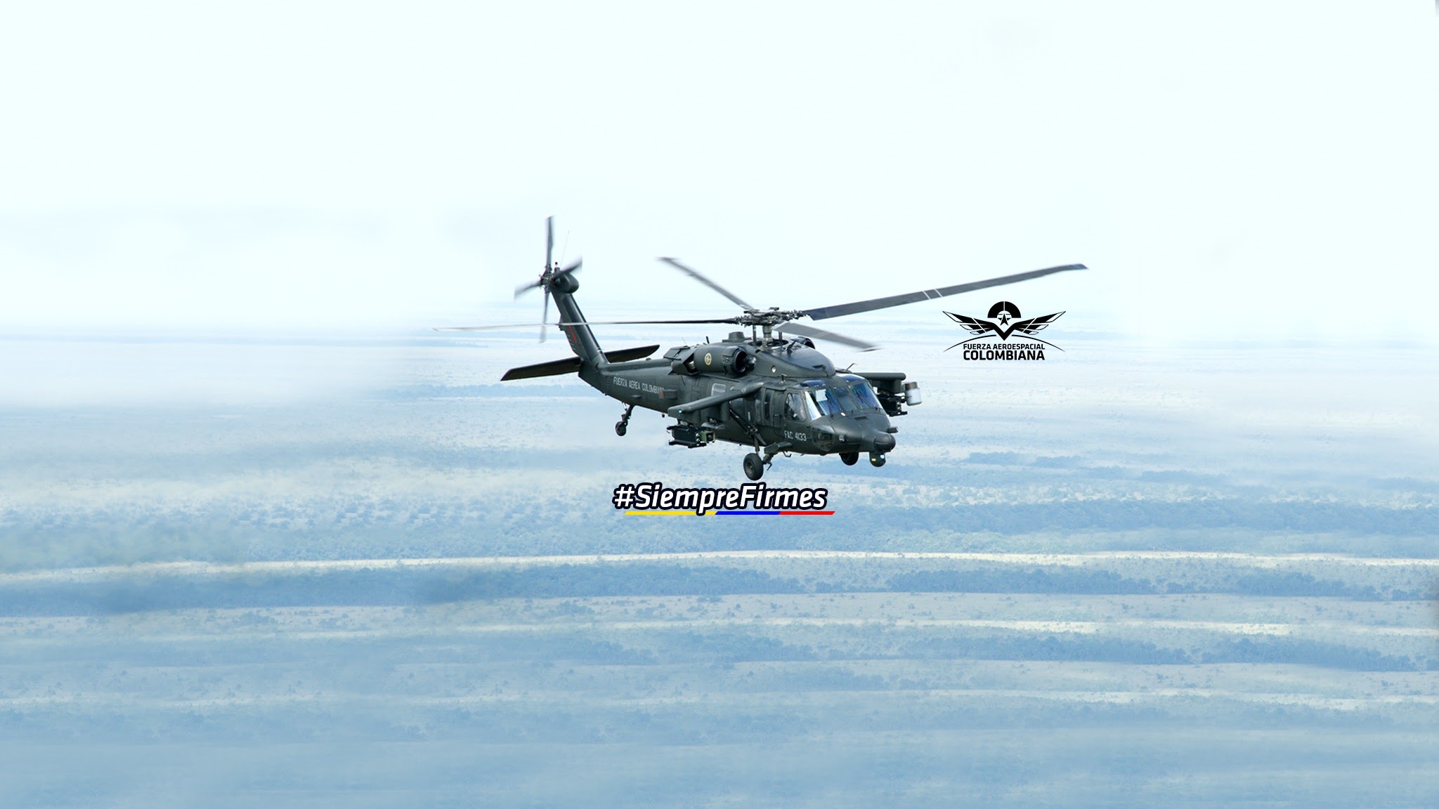 Fuerza Aeroespacial Colombiana YouTube banner