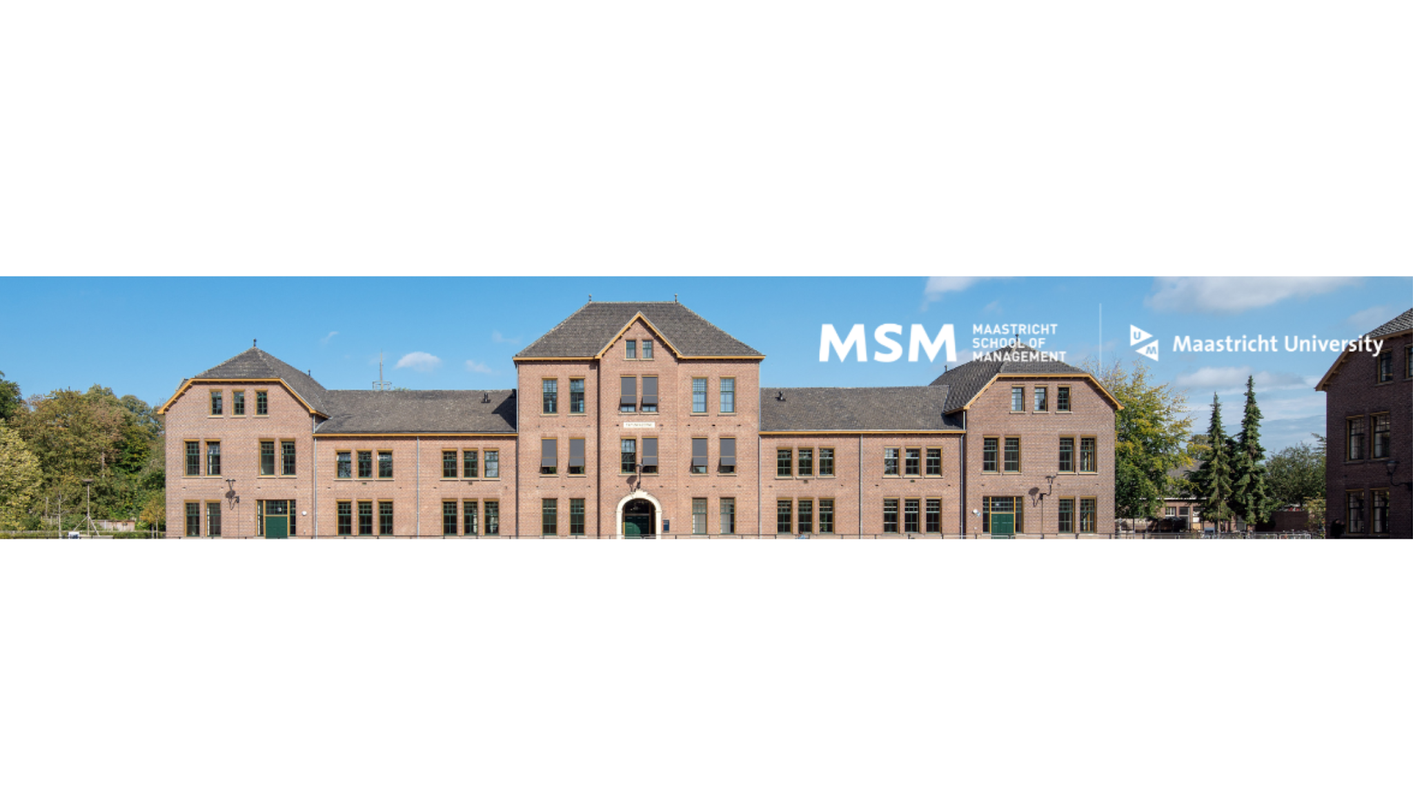 Maastricht School of Management  YouTube banner