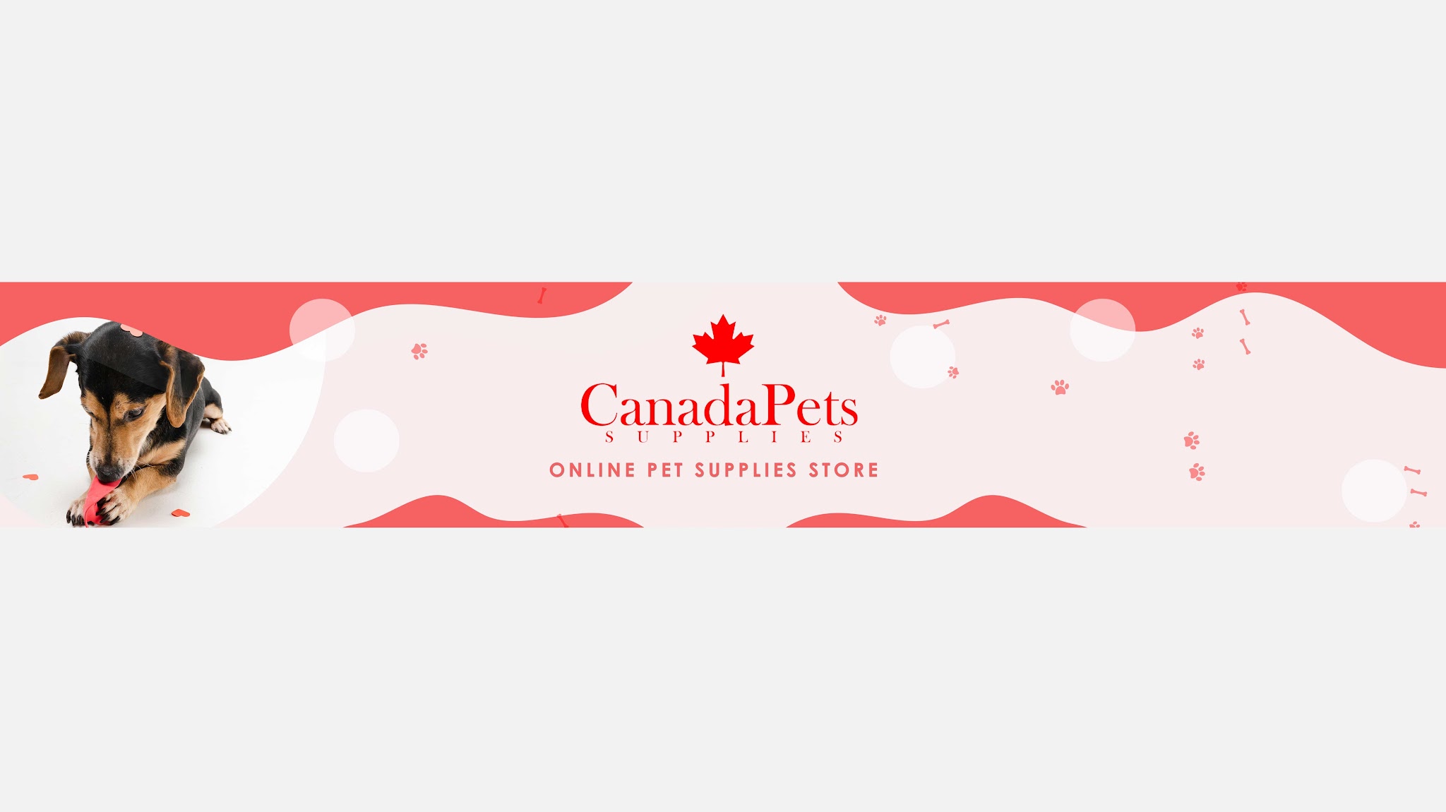 Canada Pets Supplies YouTube banner