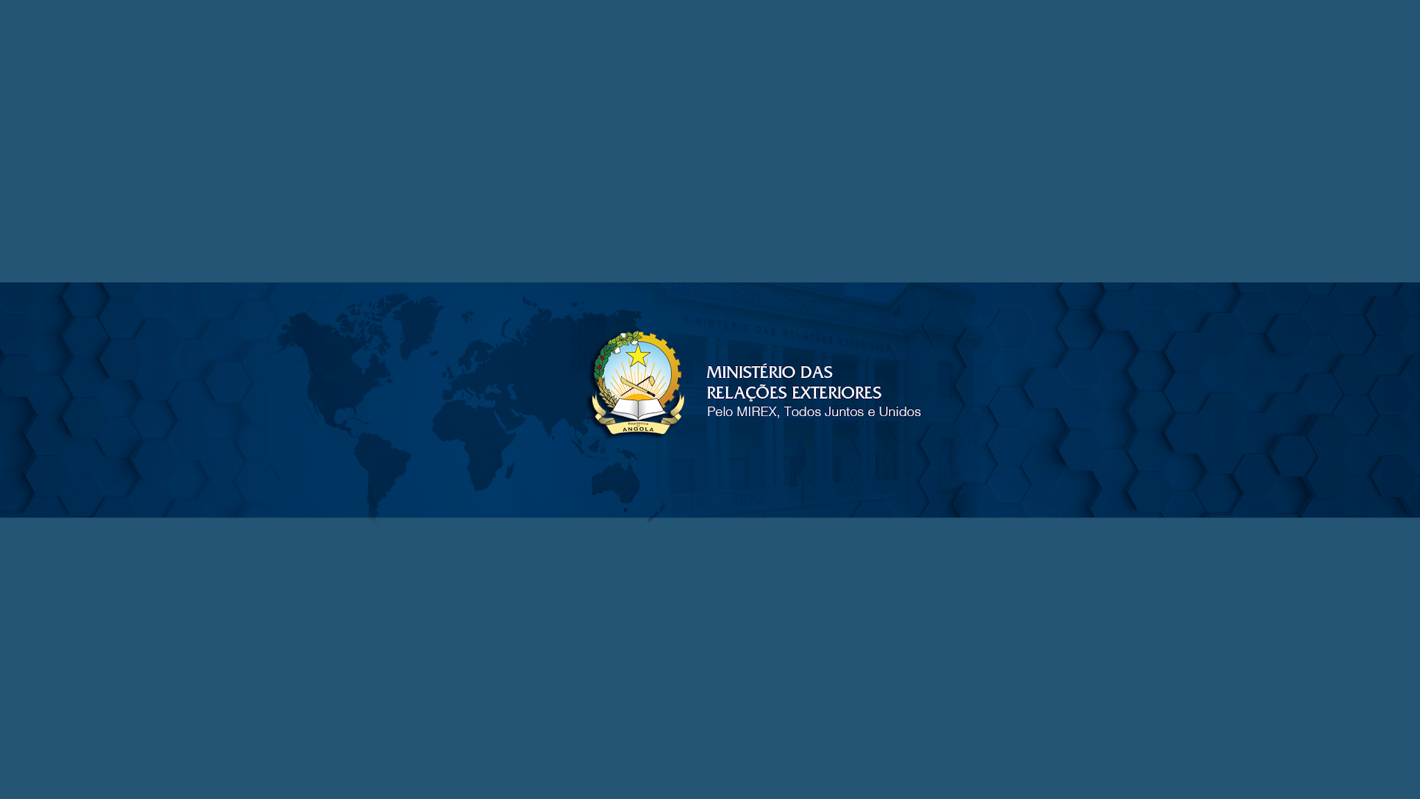 Ministério das Relações Exteriores de Angola YouTube banner