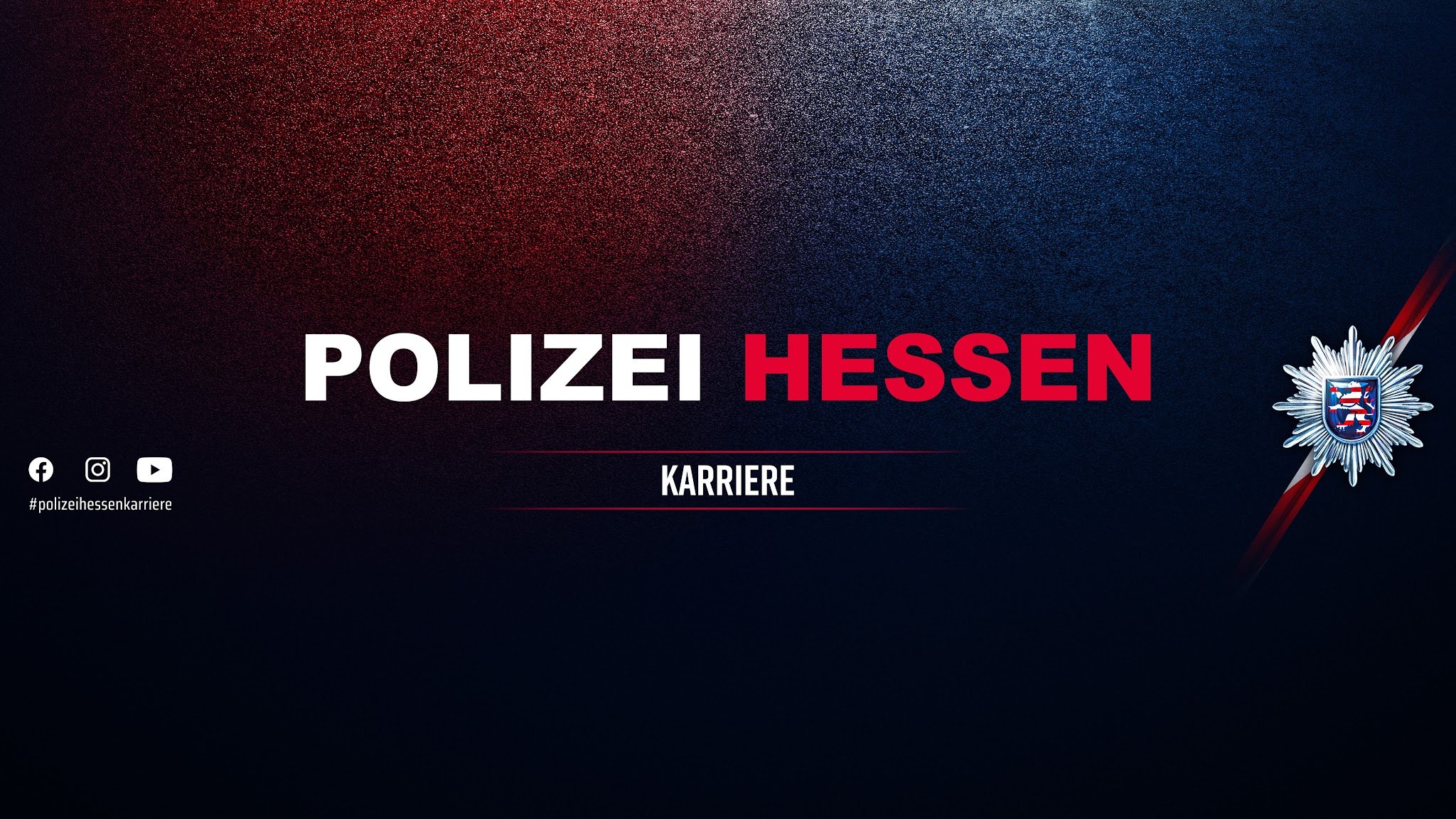 Polizei Hessen Karriere YouTube banner