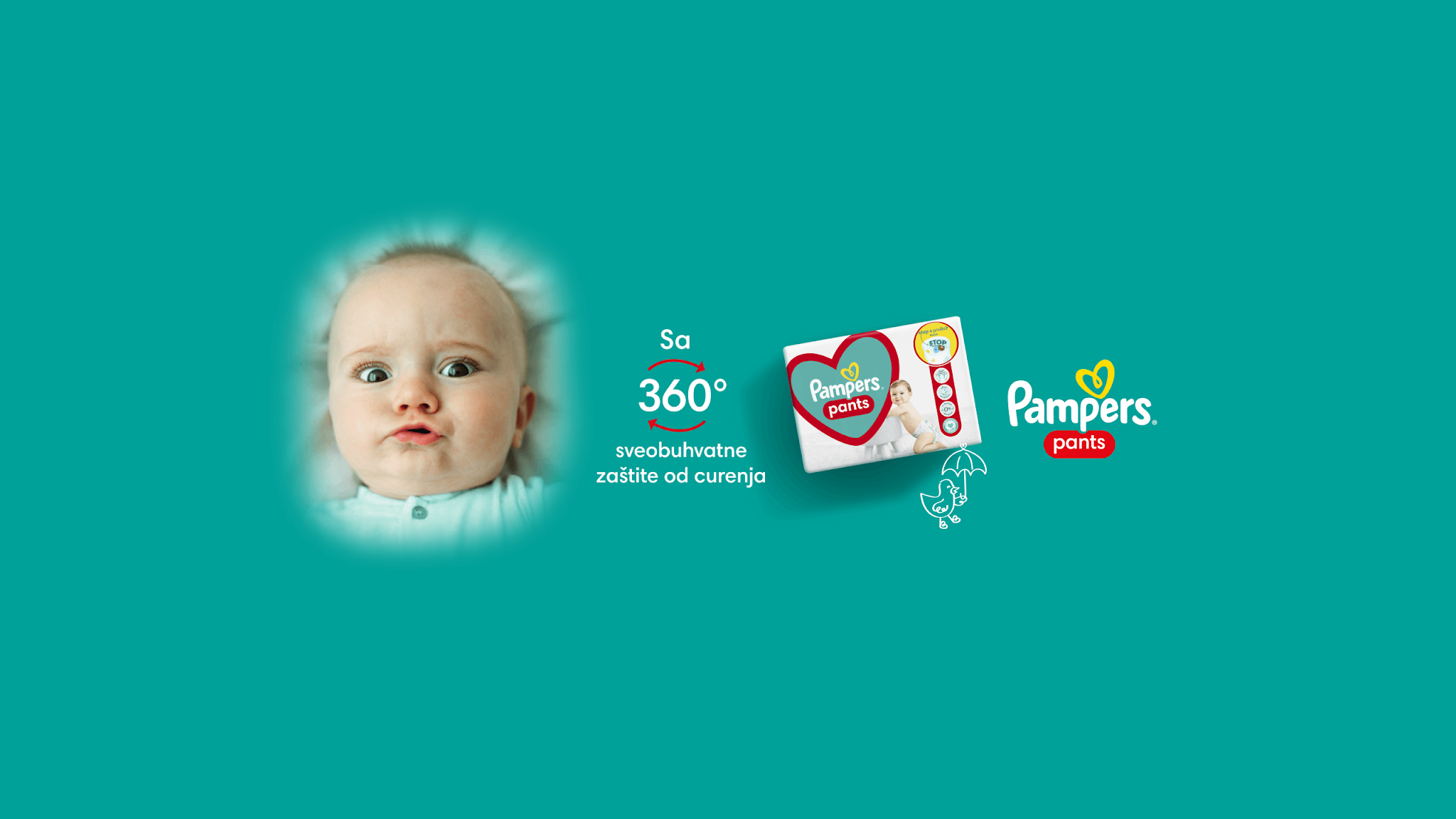 Pampers Srbija YouTube banner