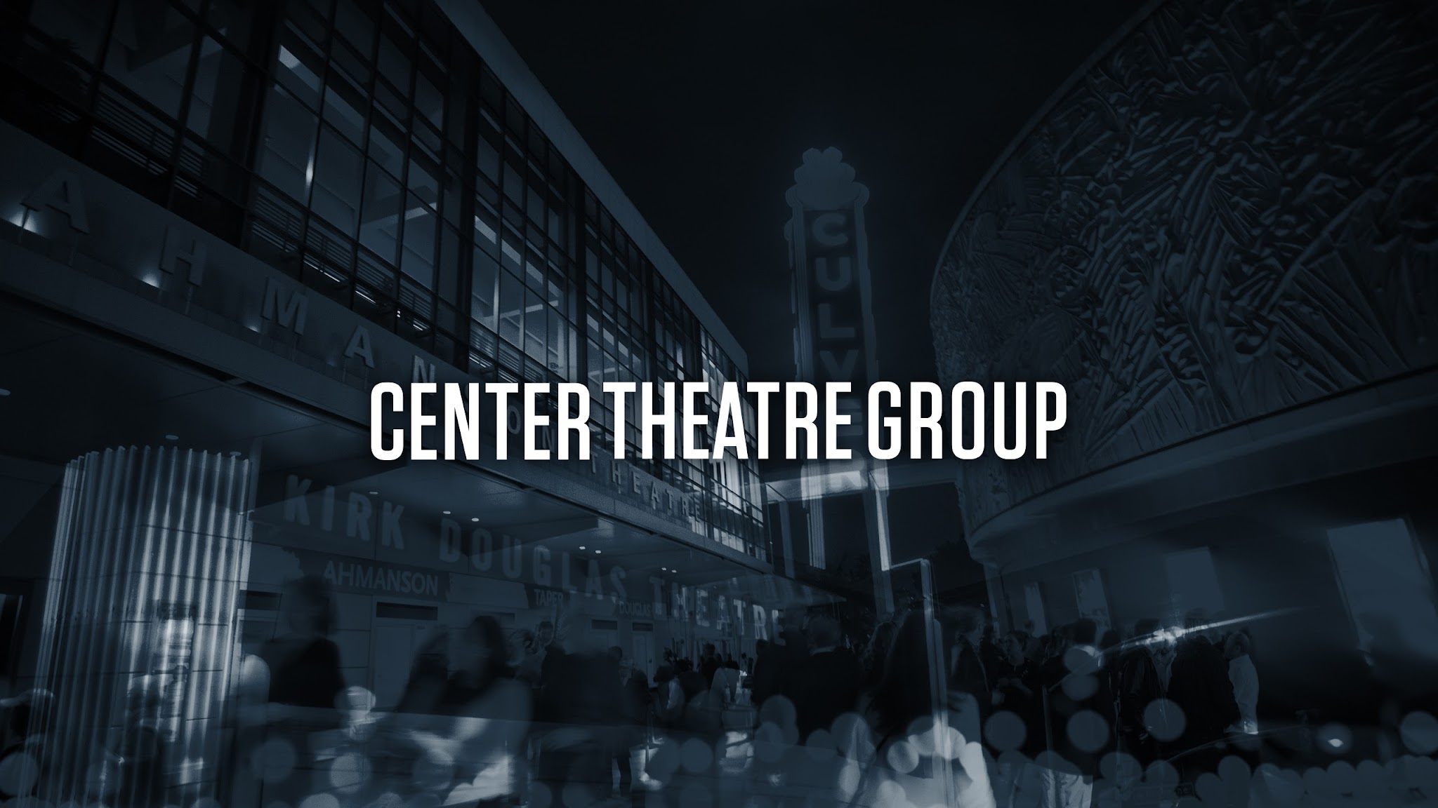 Center Theatre Group YouTube banner
