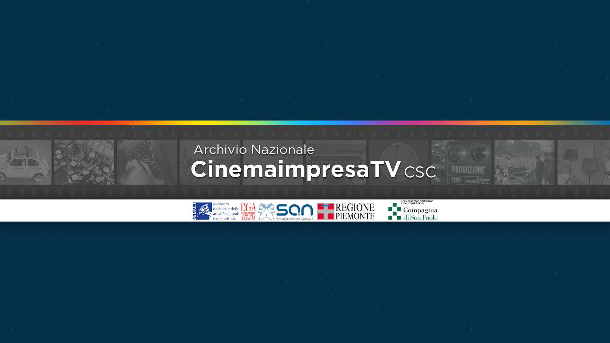 Archivio Nazionale Cinema Impresa YouTube banner
