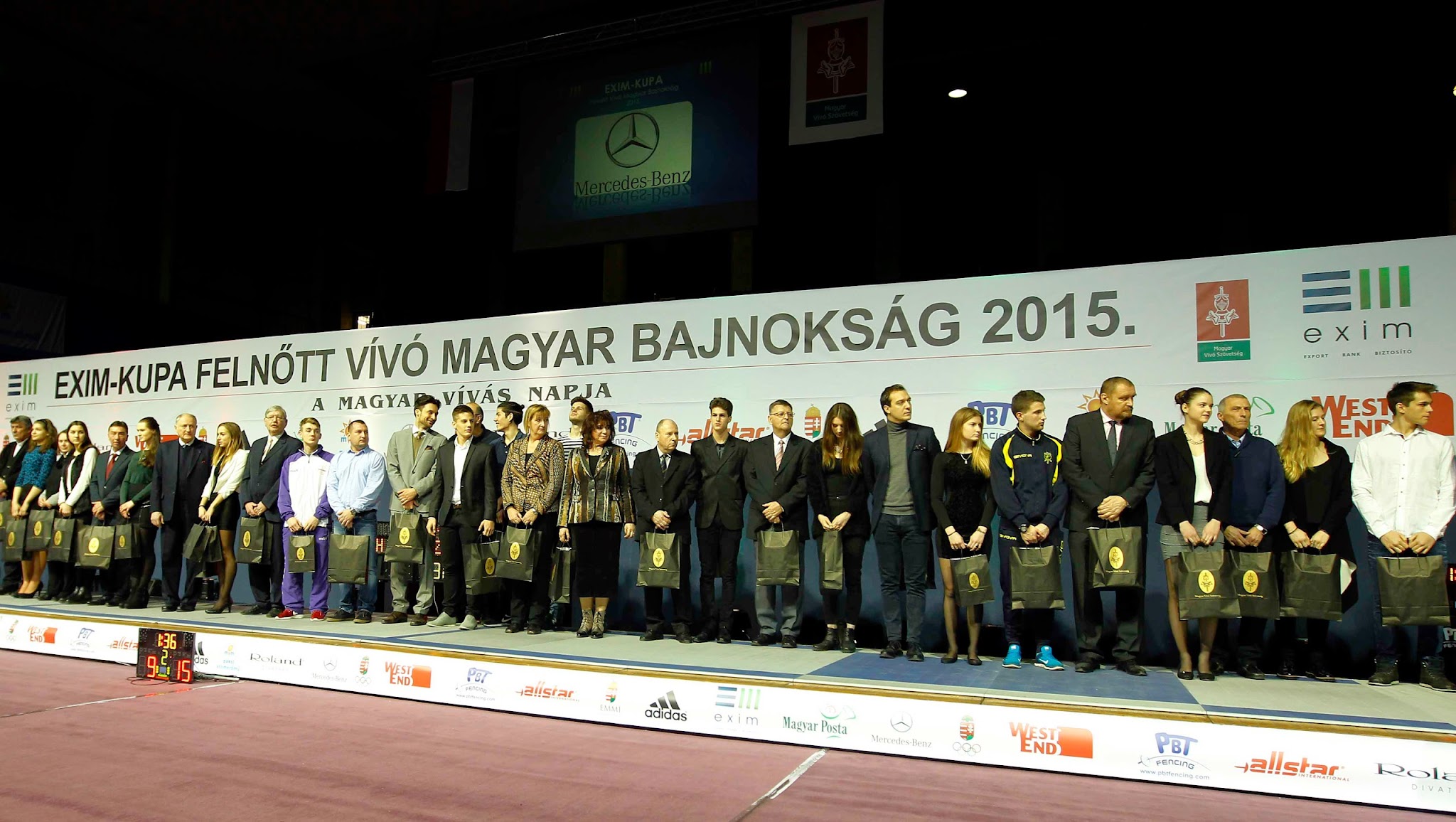 Hungarian Fencing Federation YouTube banner