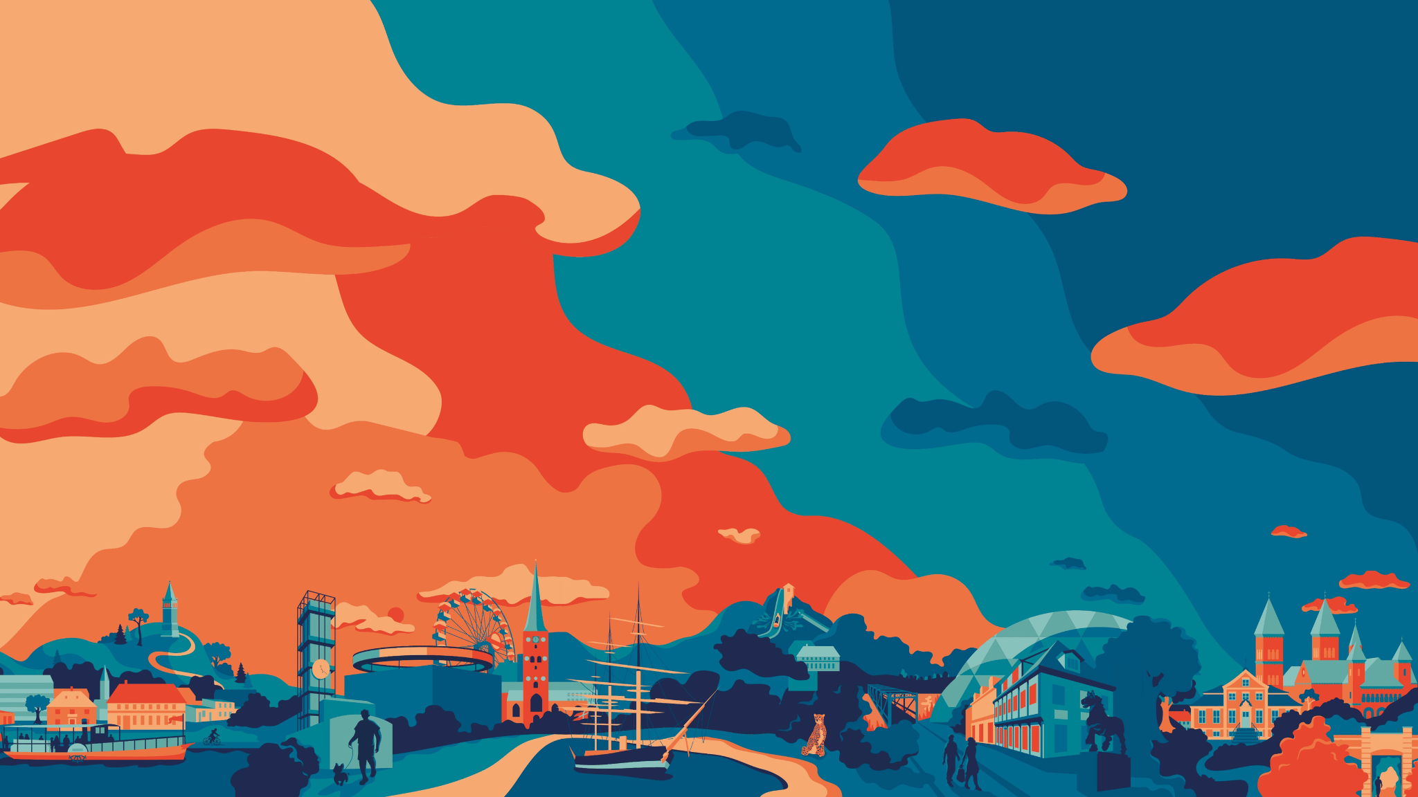 VisitAarhus YouTube banner