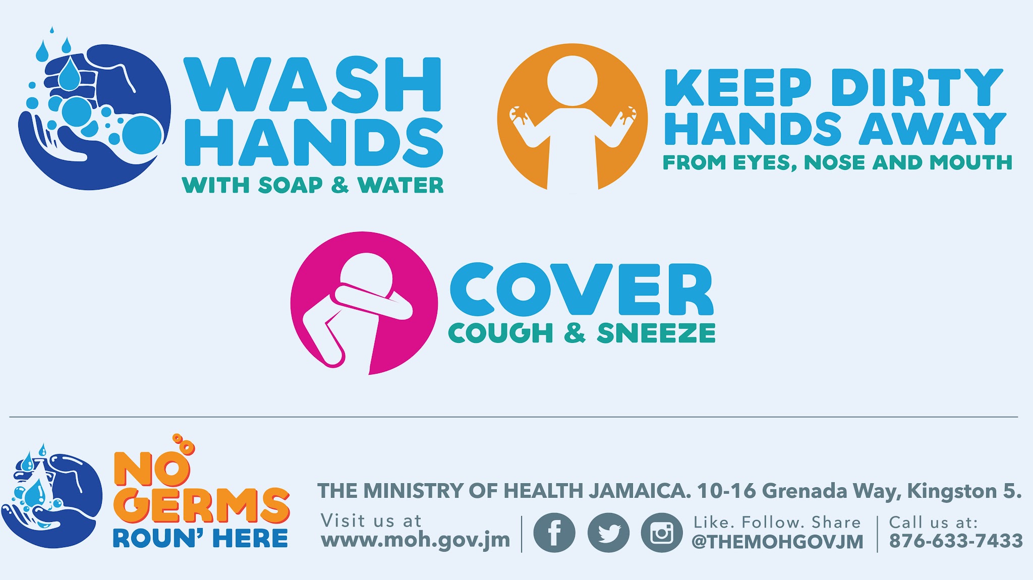 Ministry of Health & Wellness, Jamaica YouTube banner