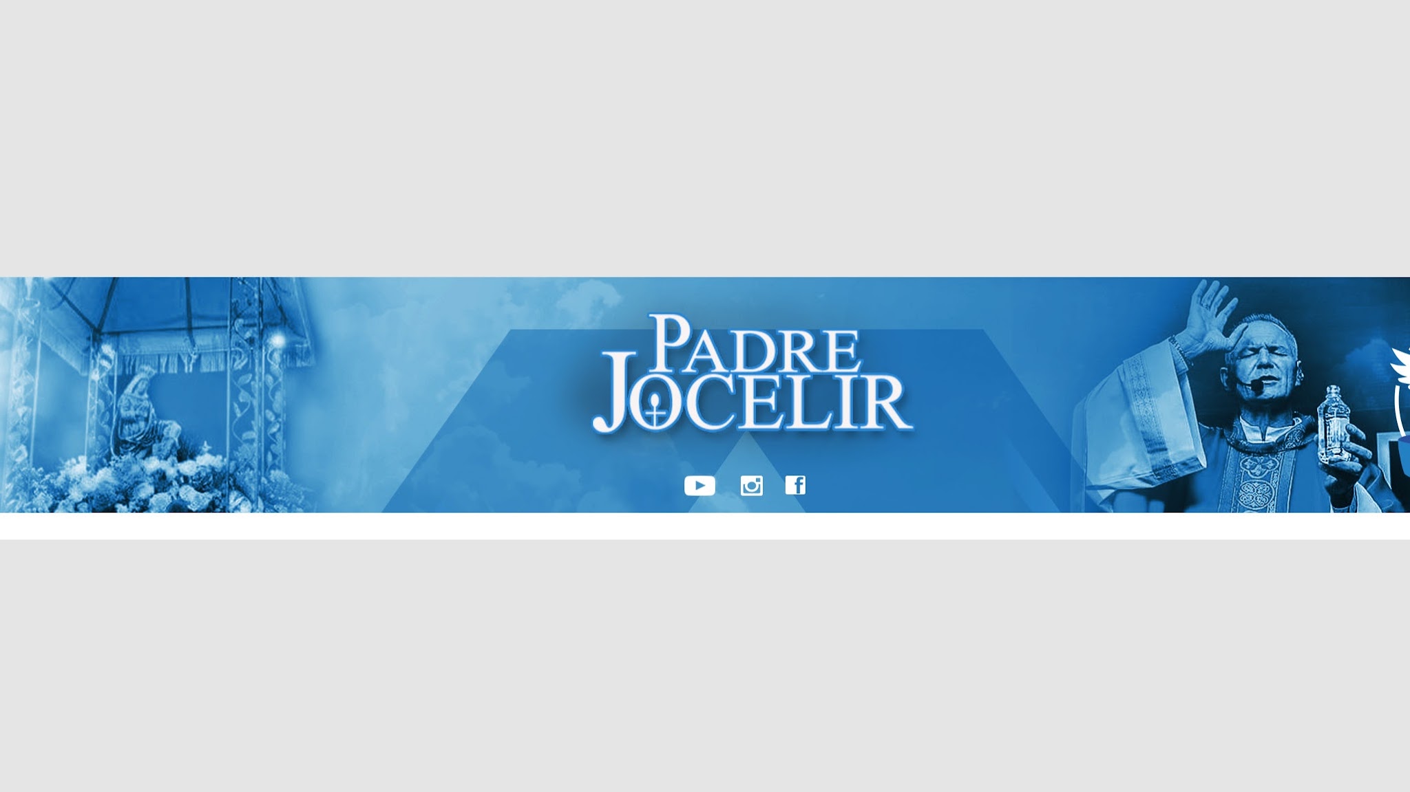 Padre Jocelir YouTube banner