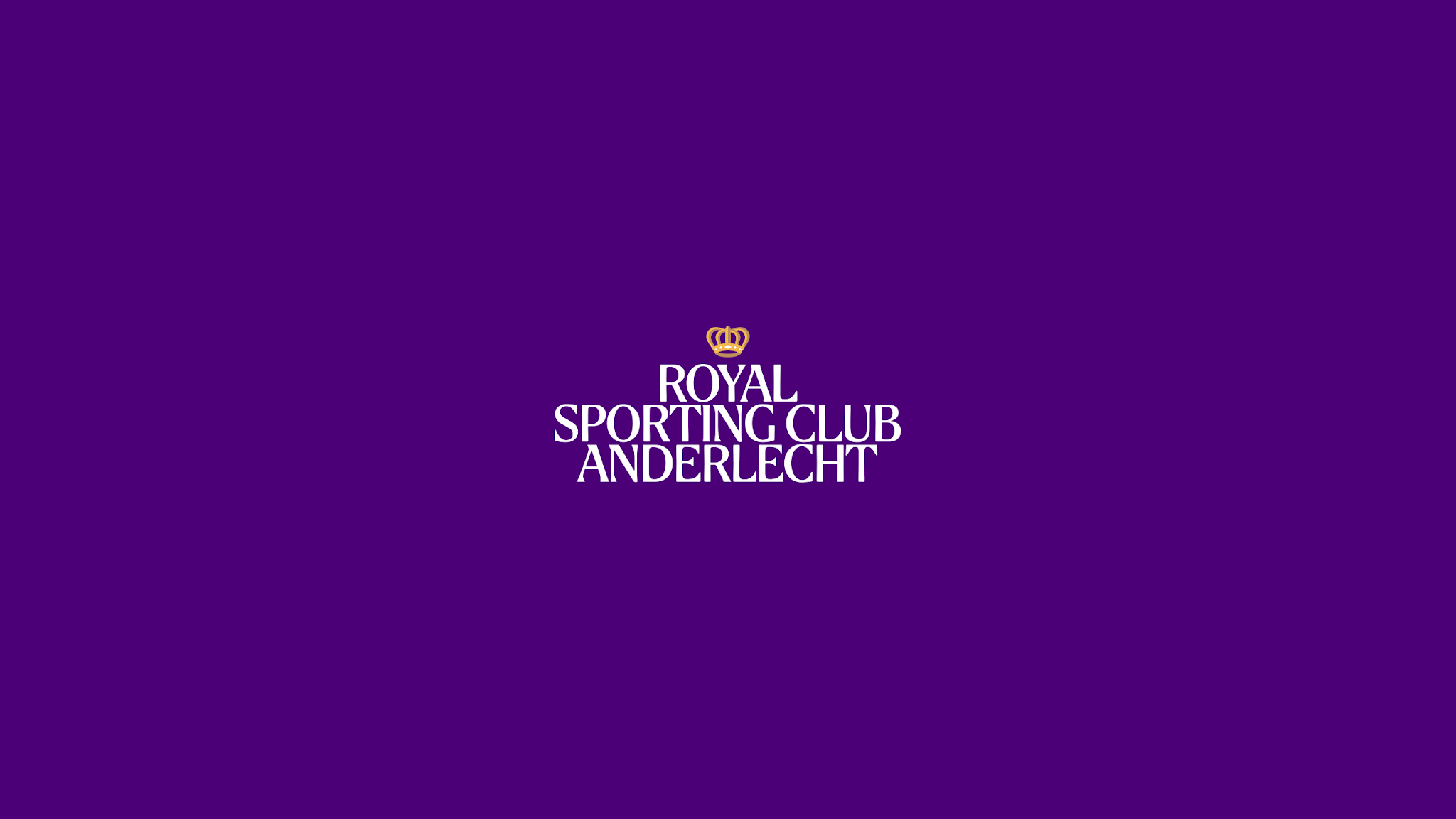 RSC Anderlecht YouTube banner