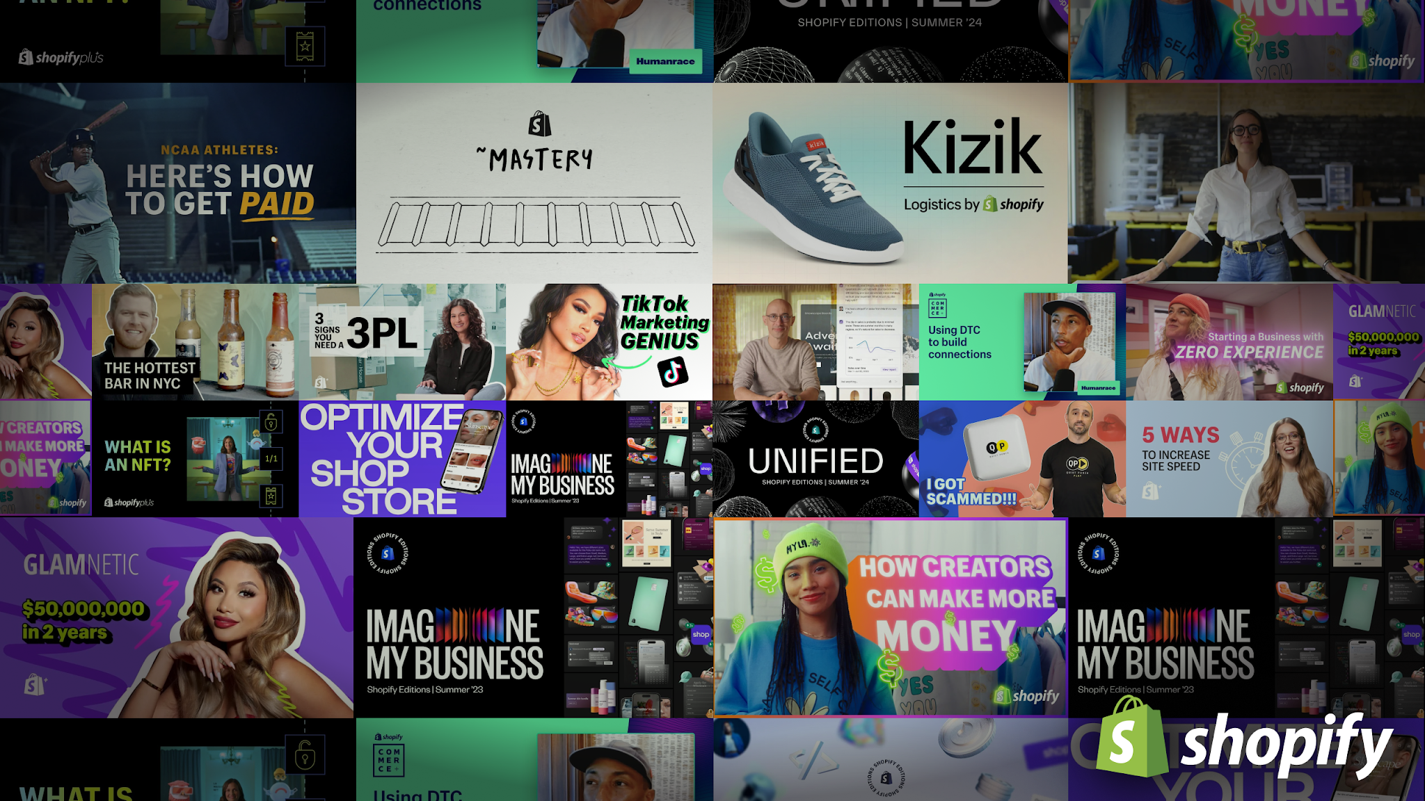 Shopify YouTube banner