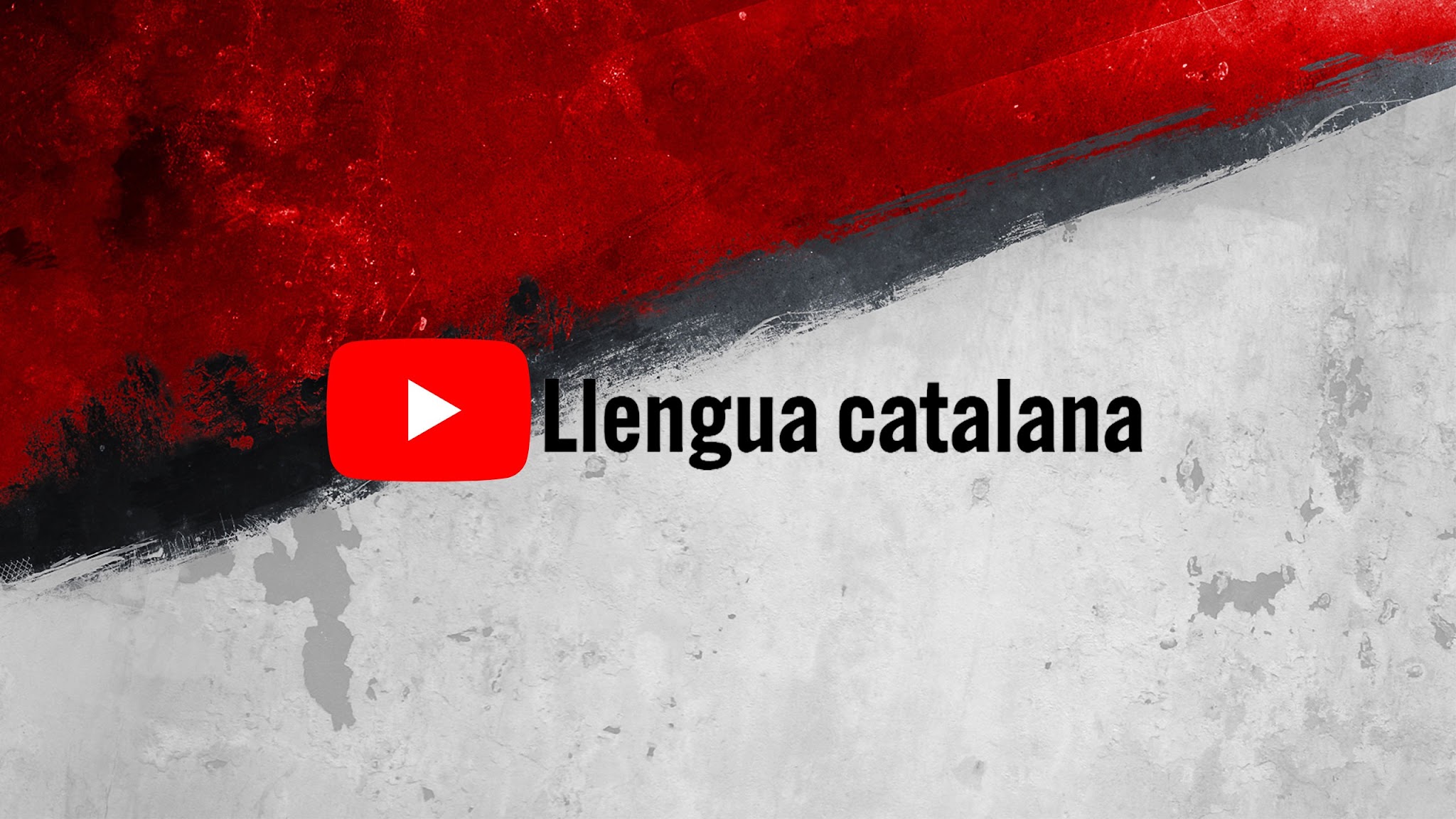 Llengua catalana YouTube banner