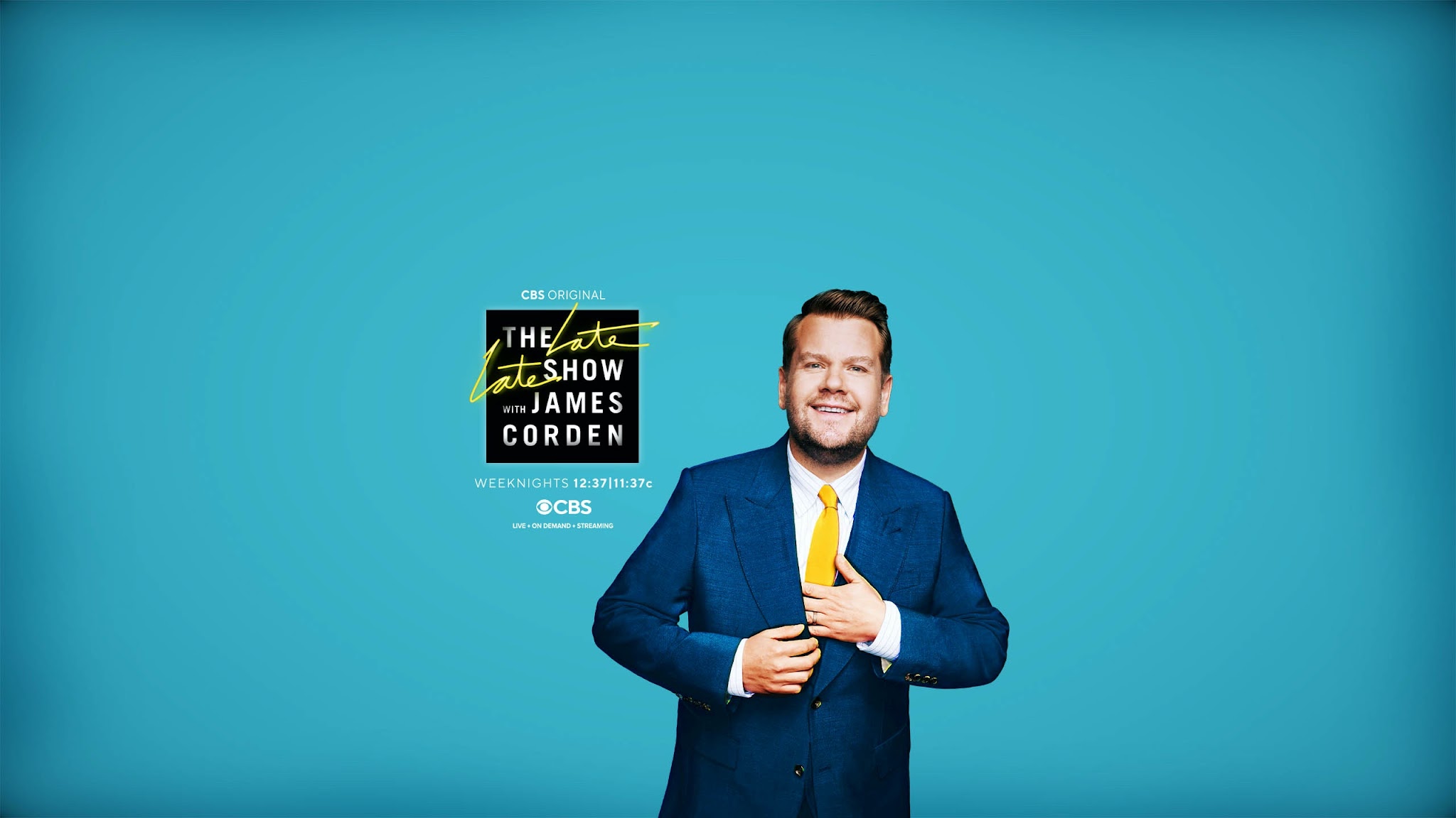 The Late Late Show with James Corden YouTube banner