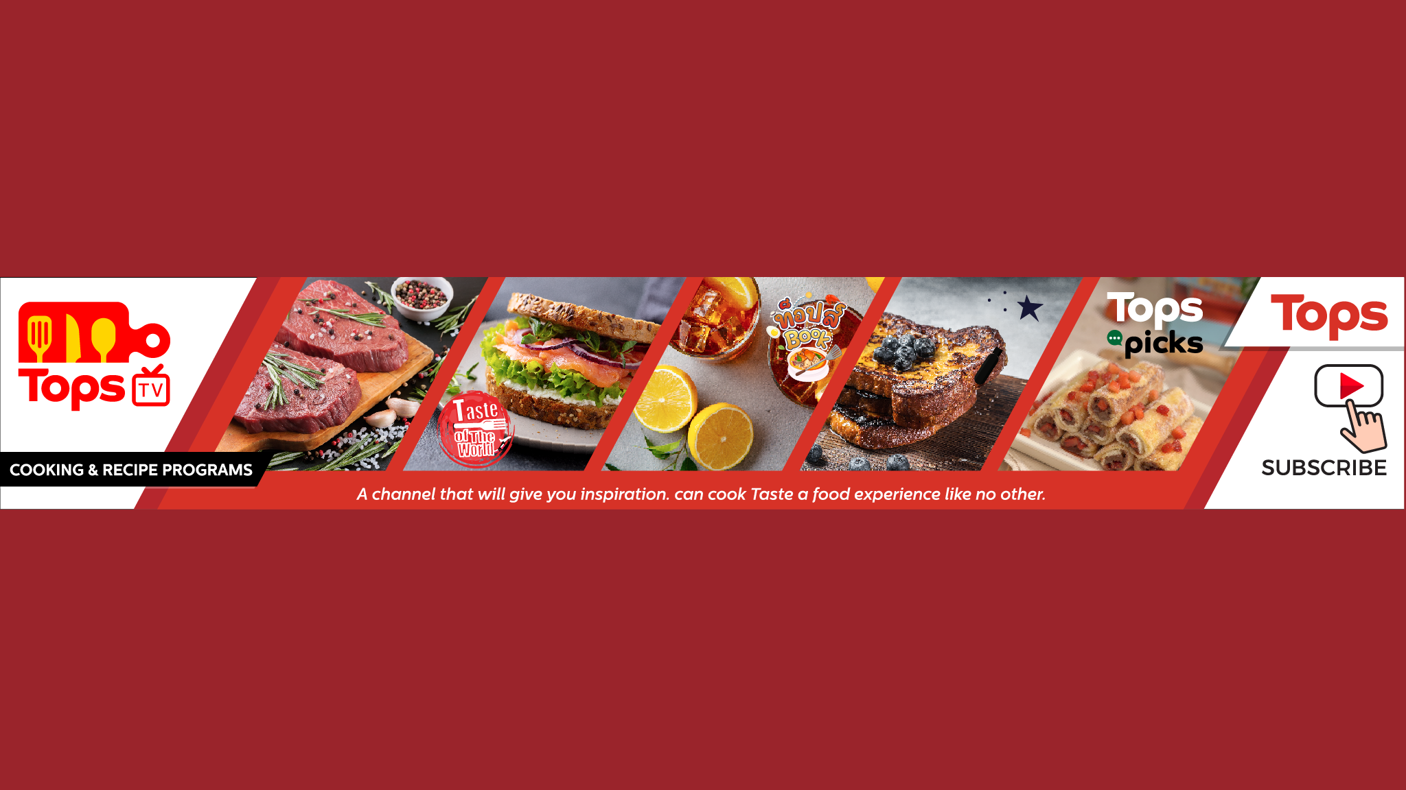 Tops Thailand YouTube banner