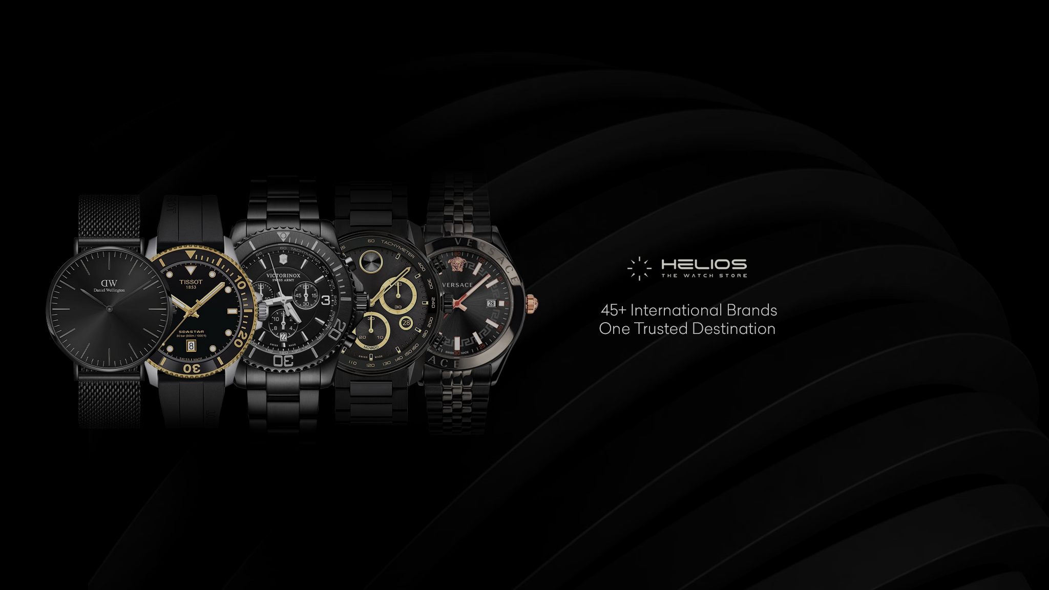 Helios The Watch Store YouTube banner