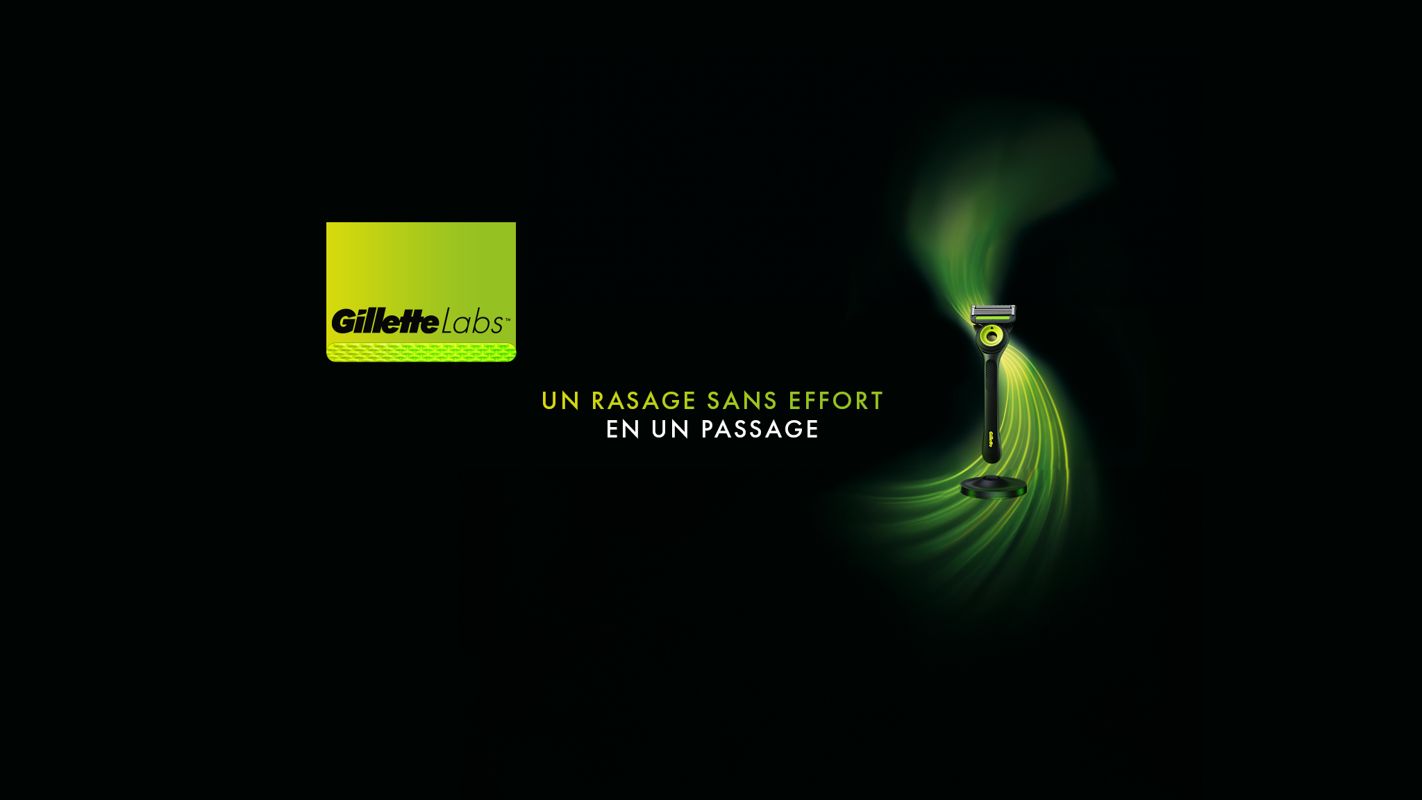 Gillette France YouTube banner