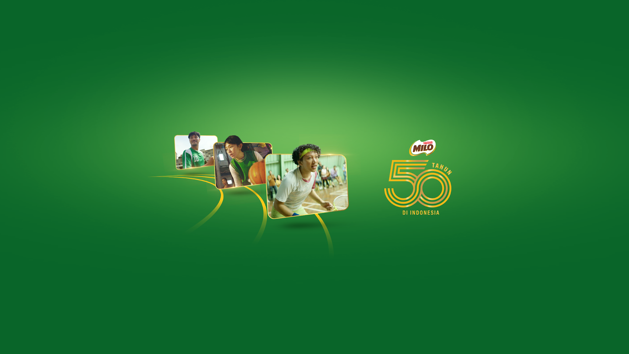 MILO Indonesia YouTube banner